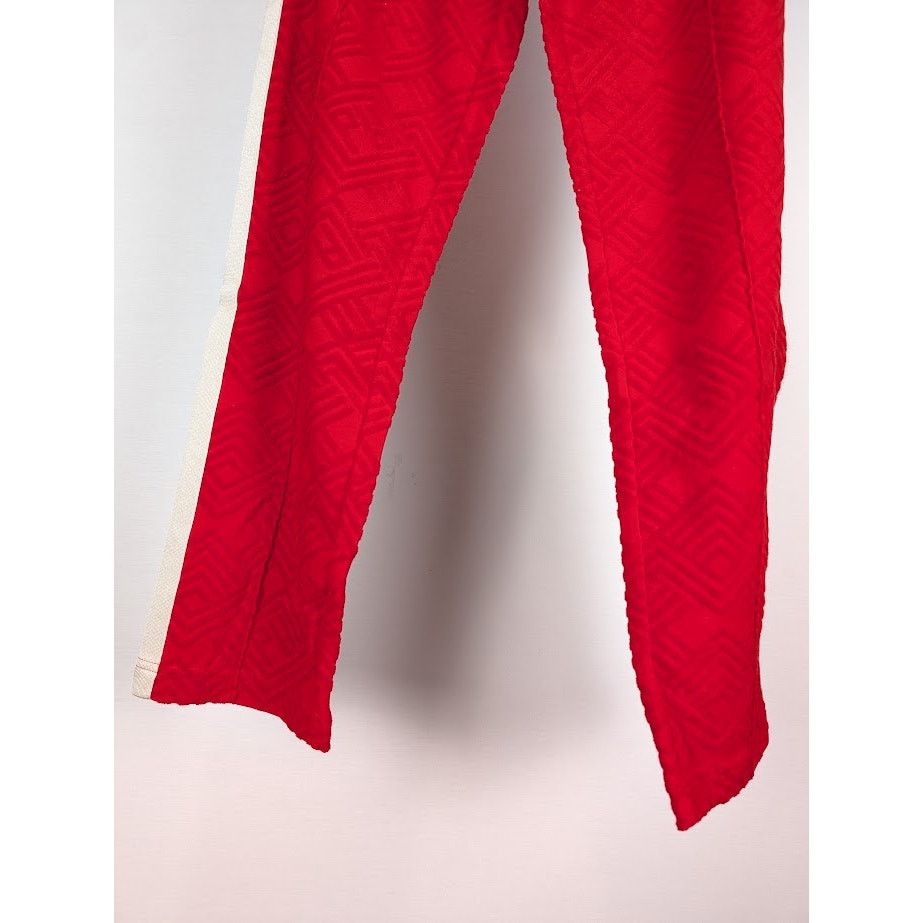 Palm Angels o1rshd1 Terry Track Pant in Red Off White Size US 30 / EU 46 - 10 Thumbnail