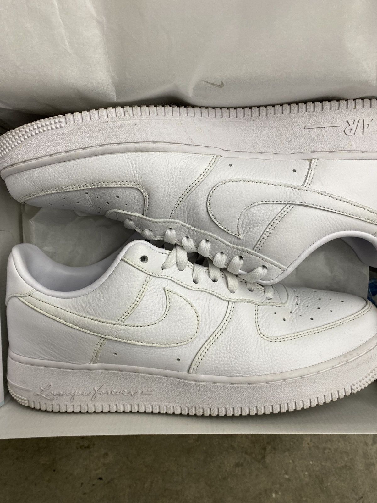 NOCTA × Nike Nike NOCTA Air Force CLB Love You Forever Size US 11.5 / EU 44-45 - 1 Thumbnail