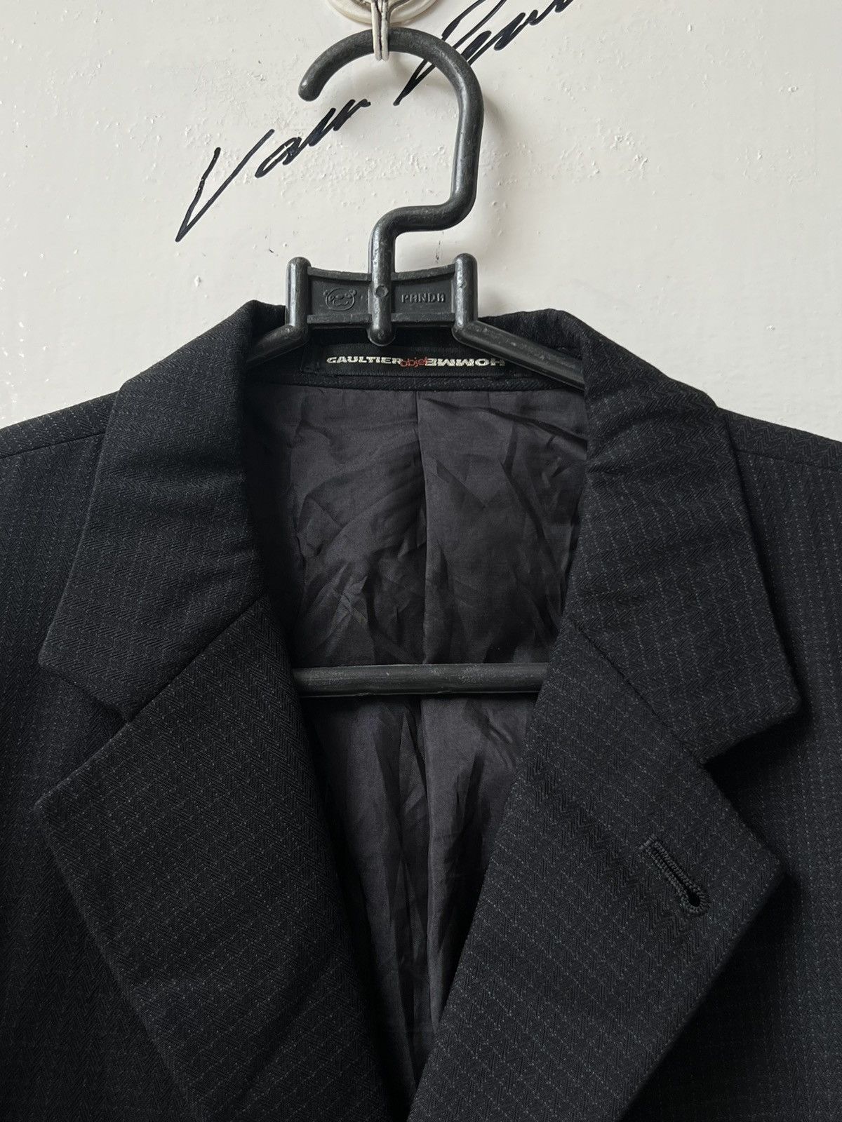 Gaultier Homme Objet Jean Paul Gaultier Homme Objet Striped Suit Jacket Size US M / EU 48-50 / 2 - 5 Thumbnail