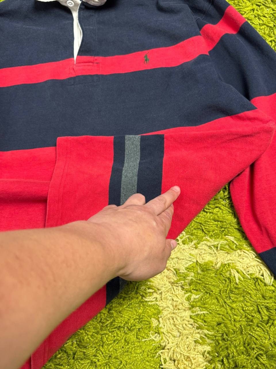 Polo Ralph Lauren × Vintage Vintage Polo Ralph Lauren rugby tee Size US M / EU 48-50 / 2 - 5 Thumbnail