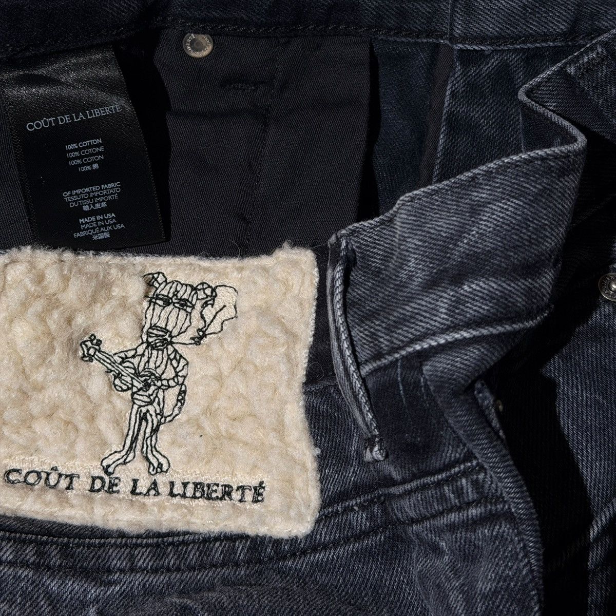 Cout de la Liberte Washed Flared denim Size US 36 / EU 52 - 3 Thumbnail