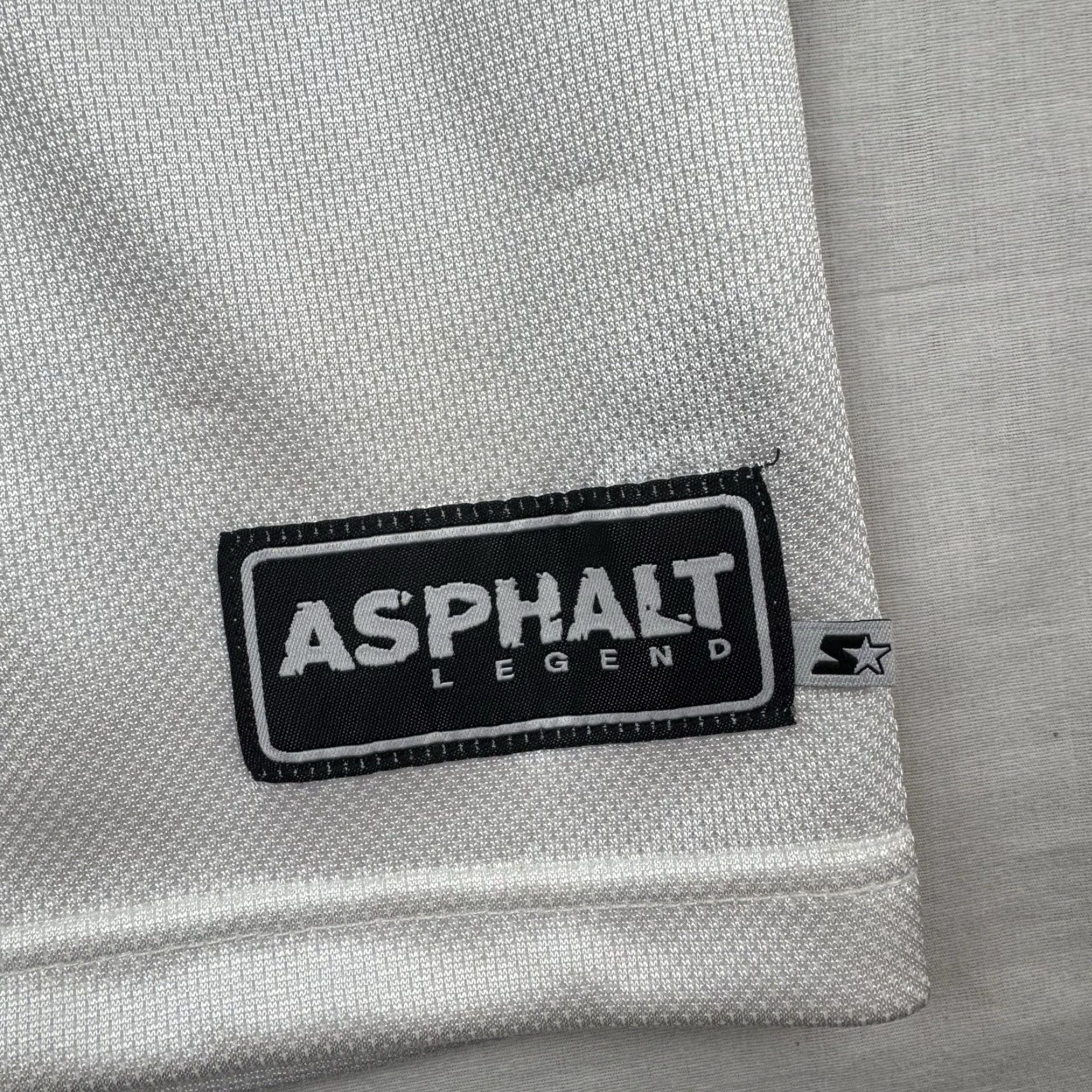 Starter VINTAGE Starter Jersey Adult Medium White Velour Hipster 90s Y2K NWT Flaws Men Size US M / EU 48-50 / 2 - 3 Thumbnail