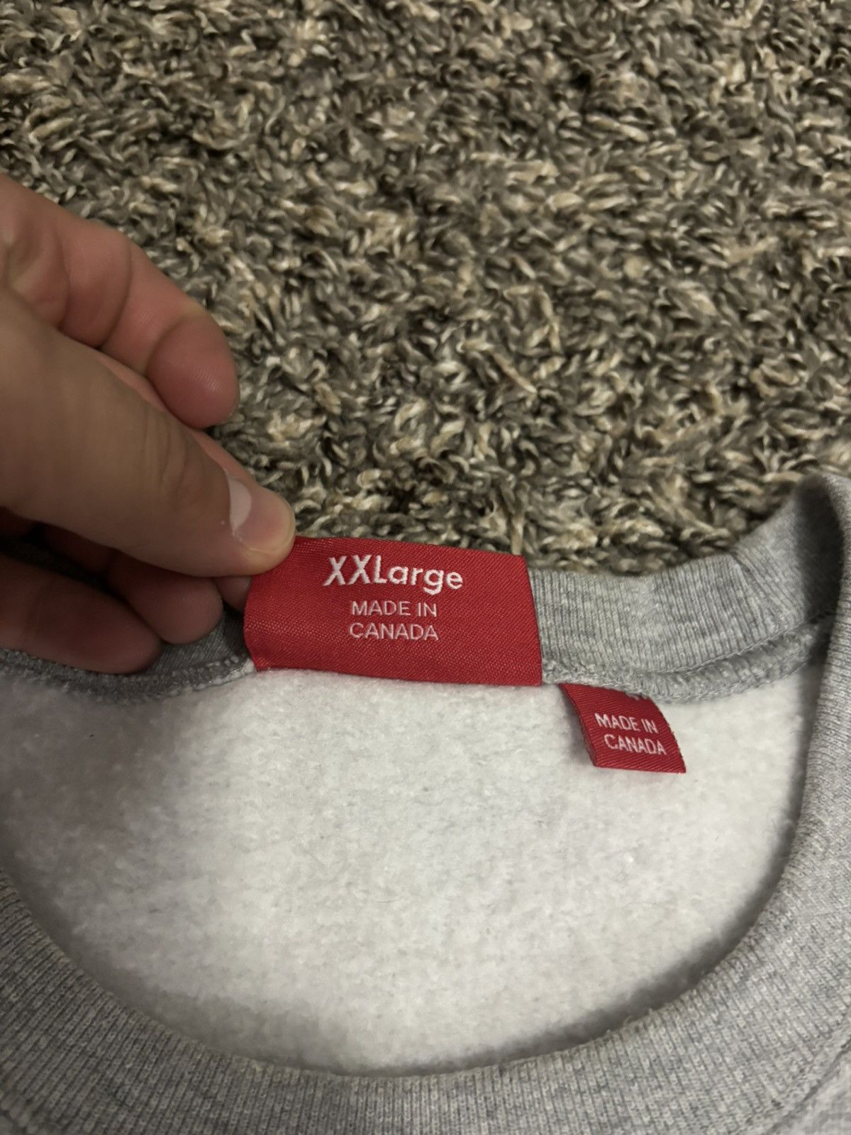 Supreme Supreme Box Logo Crewneck Size US XXL / EU 58 / 5 - 3 Thumbnail