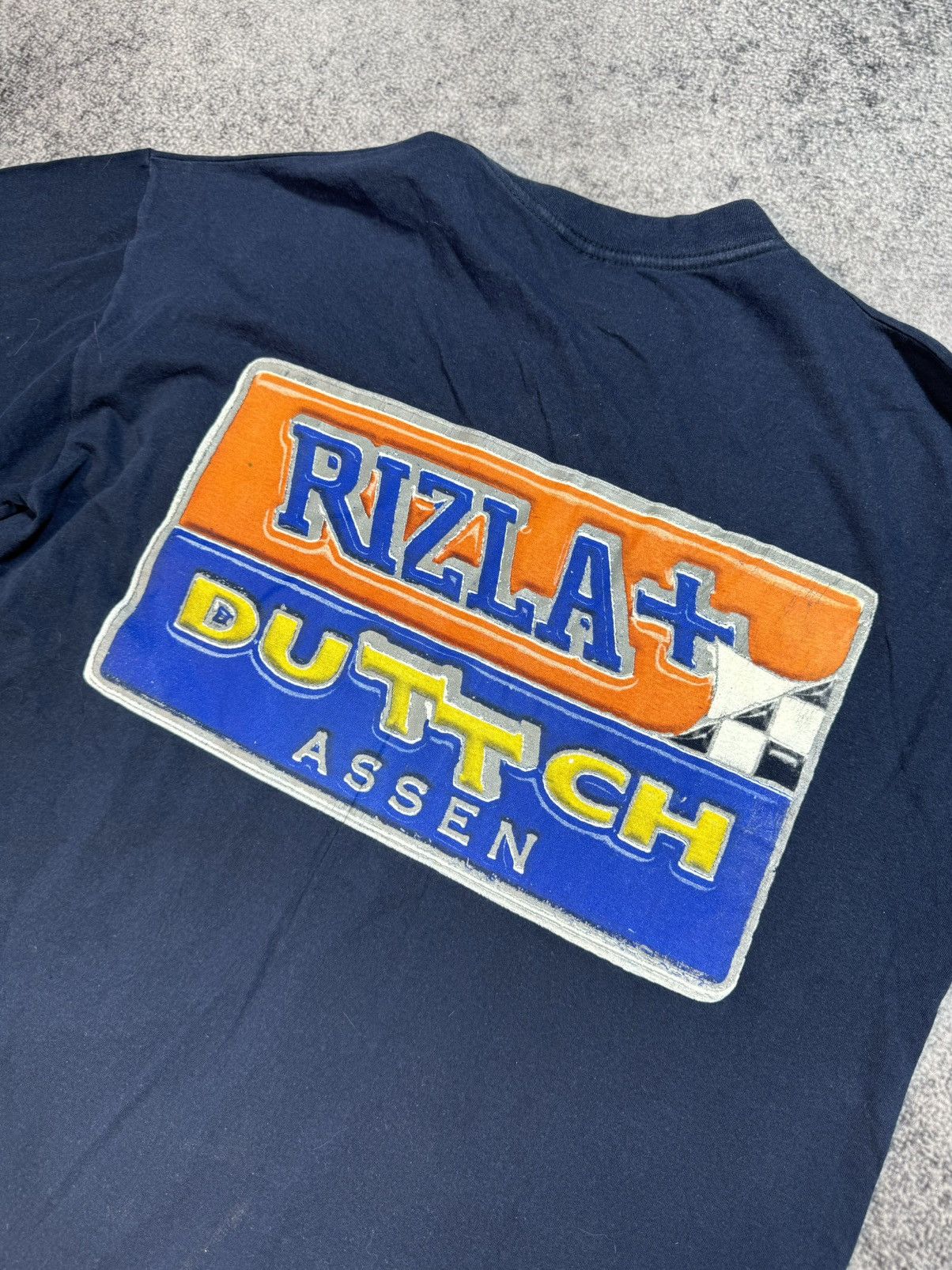 Vintage Vintage Moto Racing Dutch TT Assen Logo T-shirt Streetwear Size US XL / EU 56 / 4 - 4 Thumbnail