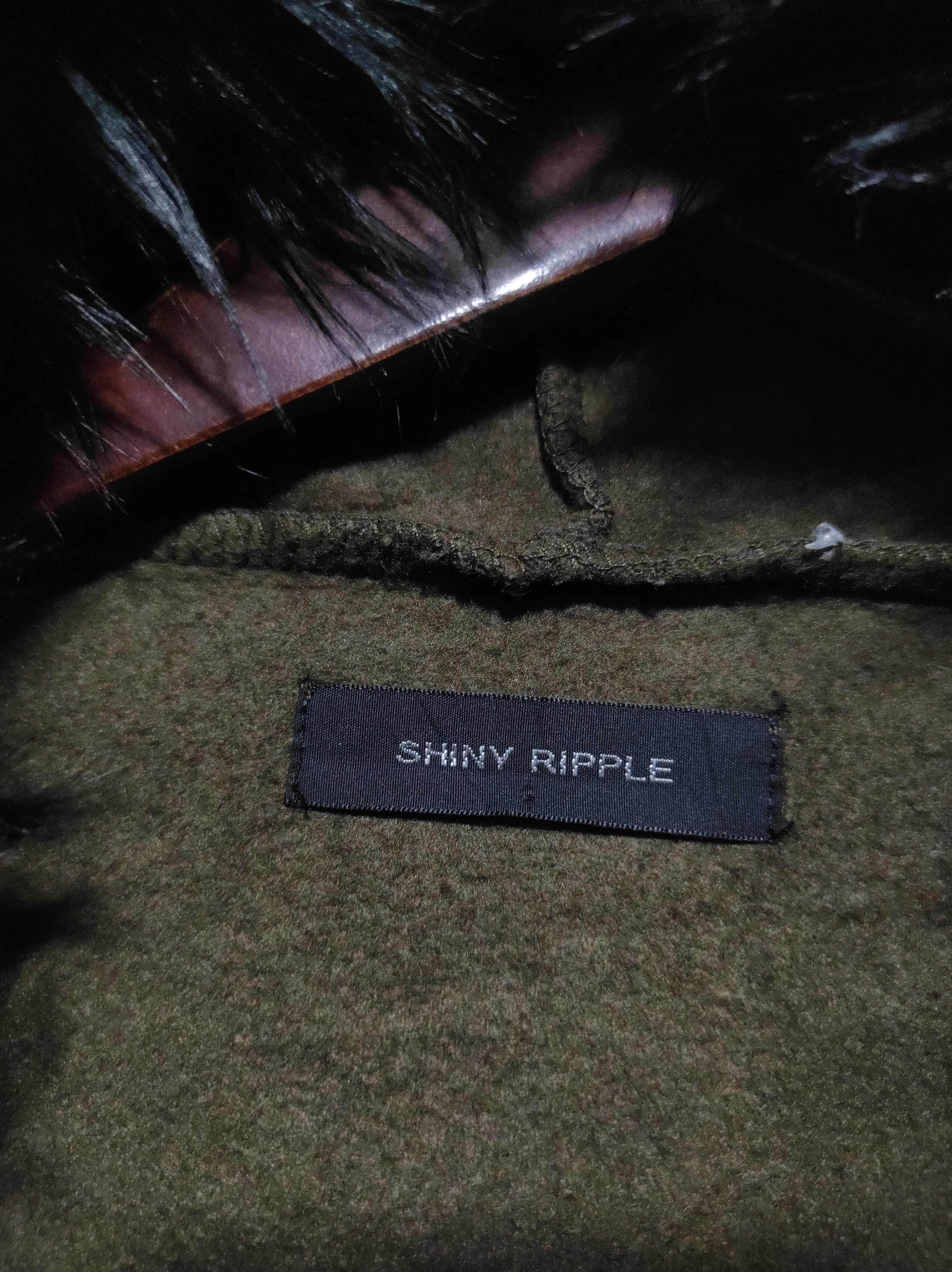 Hysteric Glamour Shiny Ripple Zip Fur Hoodie LGB IfSixWasNine style Size US M / EU 48-50 / 2 - 7 Thumbnail