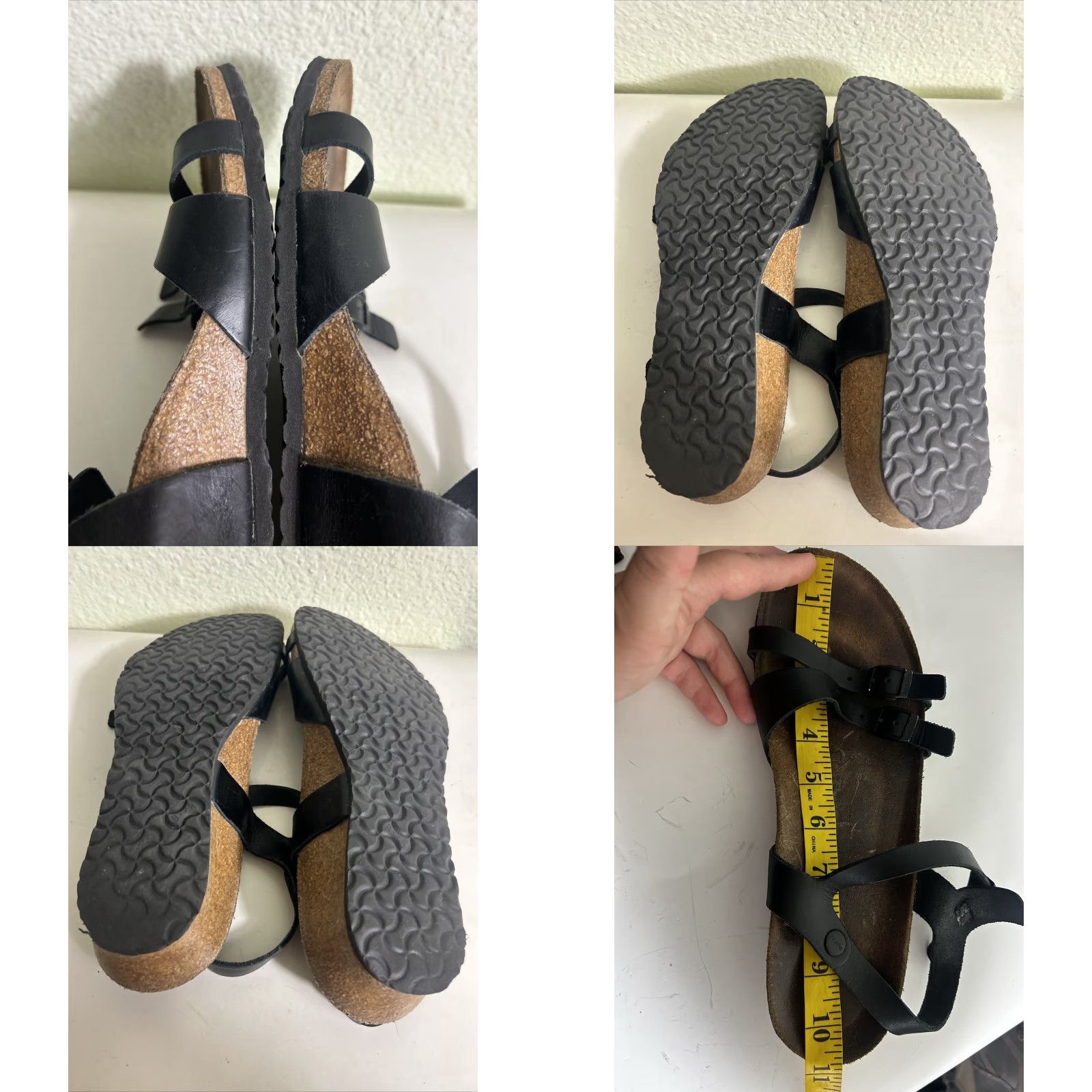 Birkenstock Birkenstock Papillio Birko Flor LANA Sandal Women 42 11-11.5 Black Ankle Strap Strappy Leather Upper Metal Theme Size US 11.5 / IT 41.5 - 10 Thumbnail