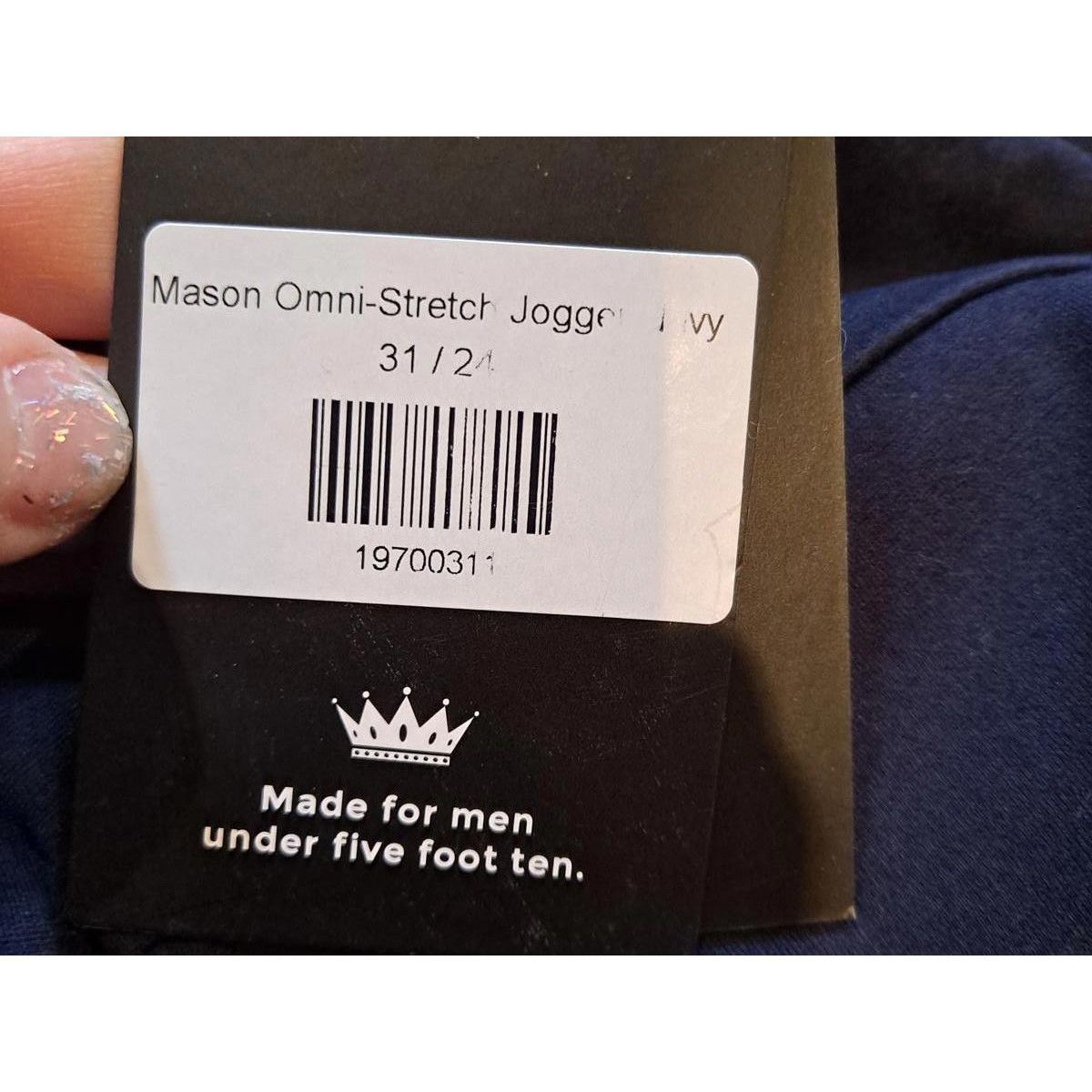 Other New Under 5'10 Mason Omni Stretch Navy Size 31/24 [B] Size US 31 - 4 Thumbnail