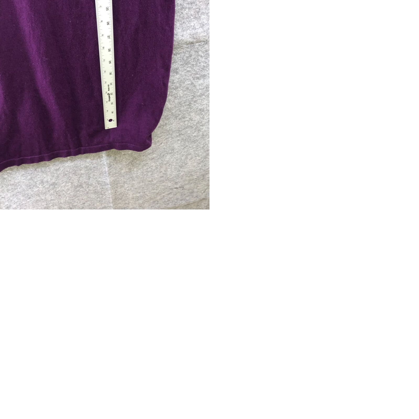 Vintage VINTAGE American Living NWT Purple Cowl Neck Knit Dress L Womens A Line Long Sleeve Size L / US 10 / IT 46 - 9 Thumbnail