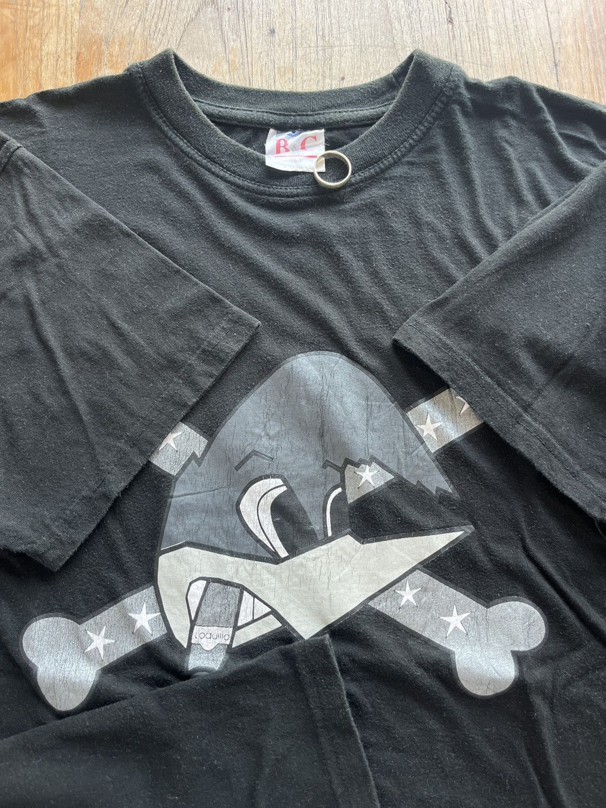 Band Tees × Vintage Vtg LOQUILLO Y TROGLODITAS Band Tshirt Size US M / EU 48-50 / 2 - 8 Thumbnail