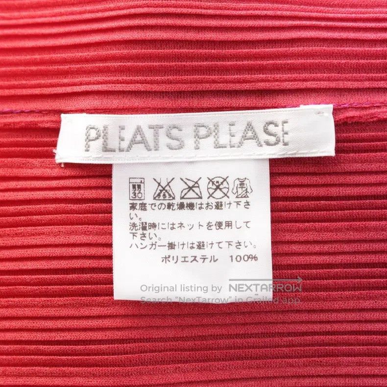 Issey Miyake Issey Miyake Red Coat Size M / US 6-8 / IT 42-44 - 9 Thumbnail