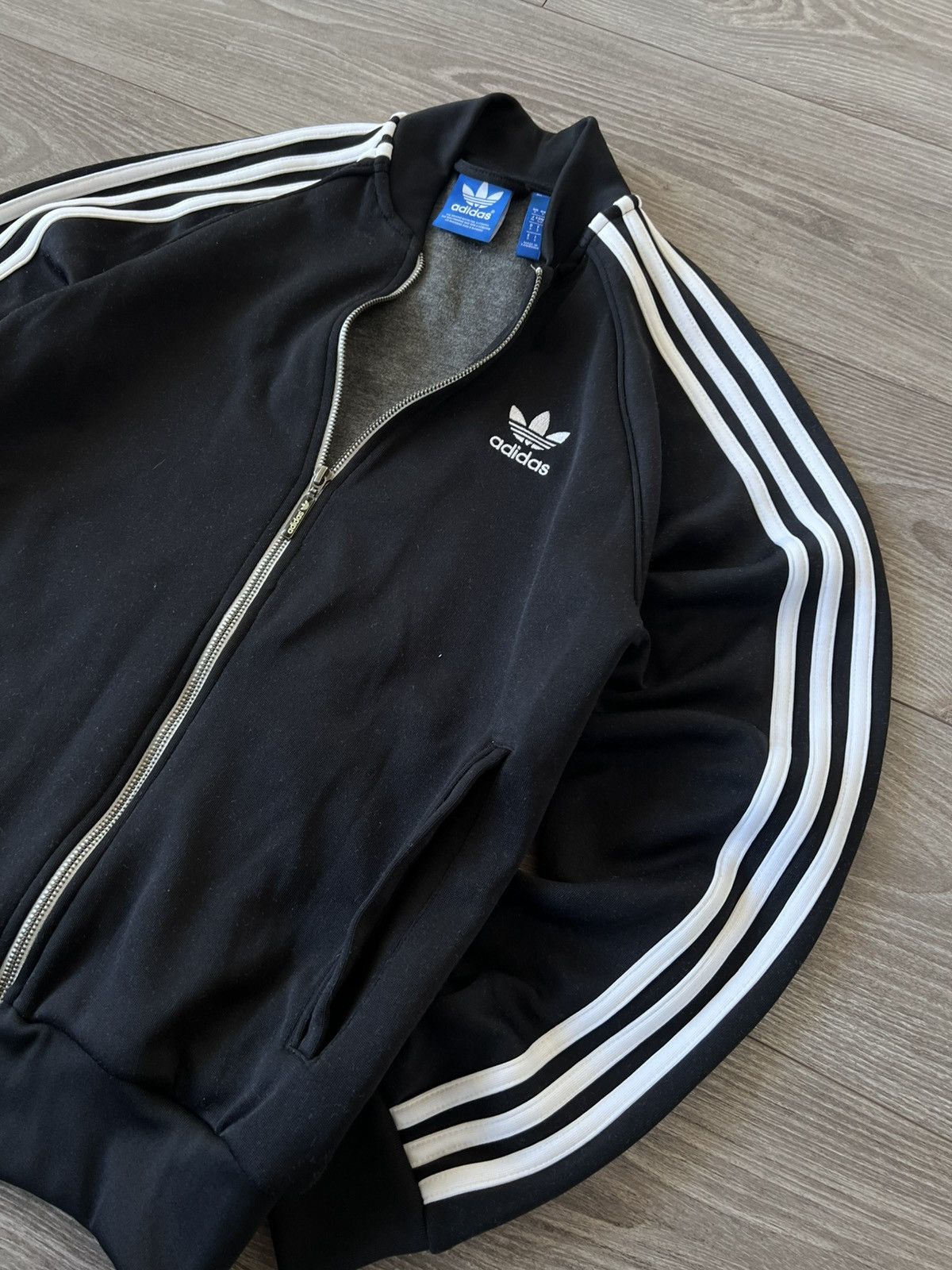 Adidas × Other ‼️Adidas 3 Stripes Track Beanbauer Vintage Y2k Zip Sweatshirt Size US S / EU 44-46 / 1 - 18 Thumbnail