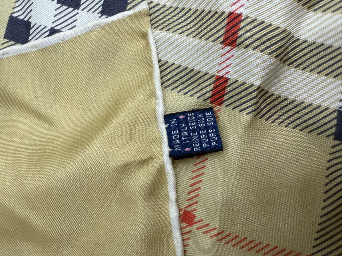 Burberry Vintage Burberrys Nova Check Silk Scarf Size ONE SIZE - 7 Thumbnail