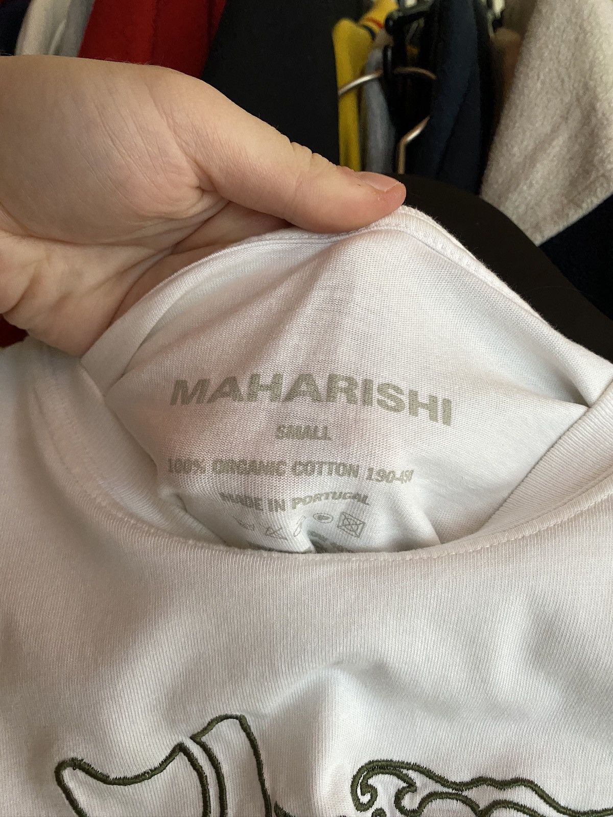 Maharishi VINTAGE MAHARISHI JAPANESE EMBROIDERED LOGO T-SHIRT Size US M / EU 48-50 / 2 - 5 Thumbnail