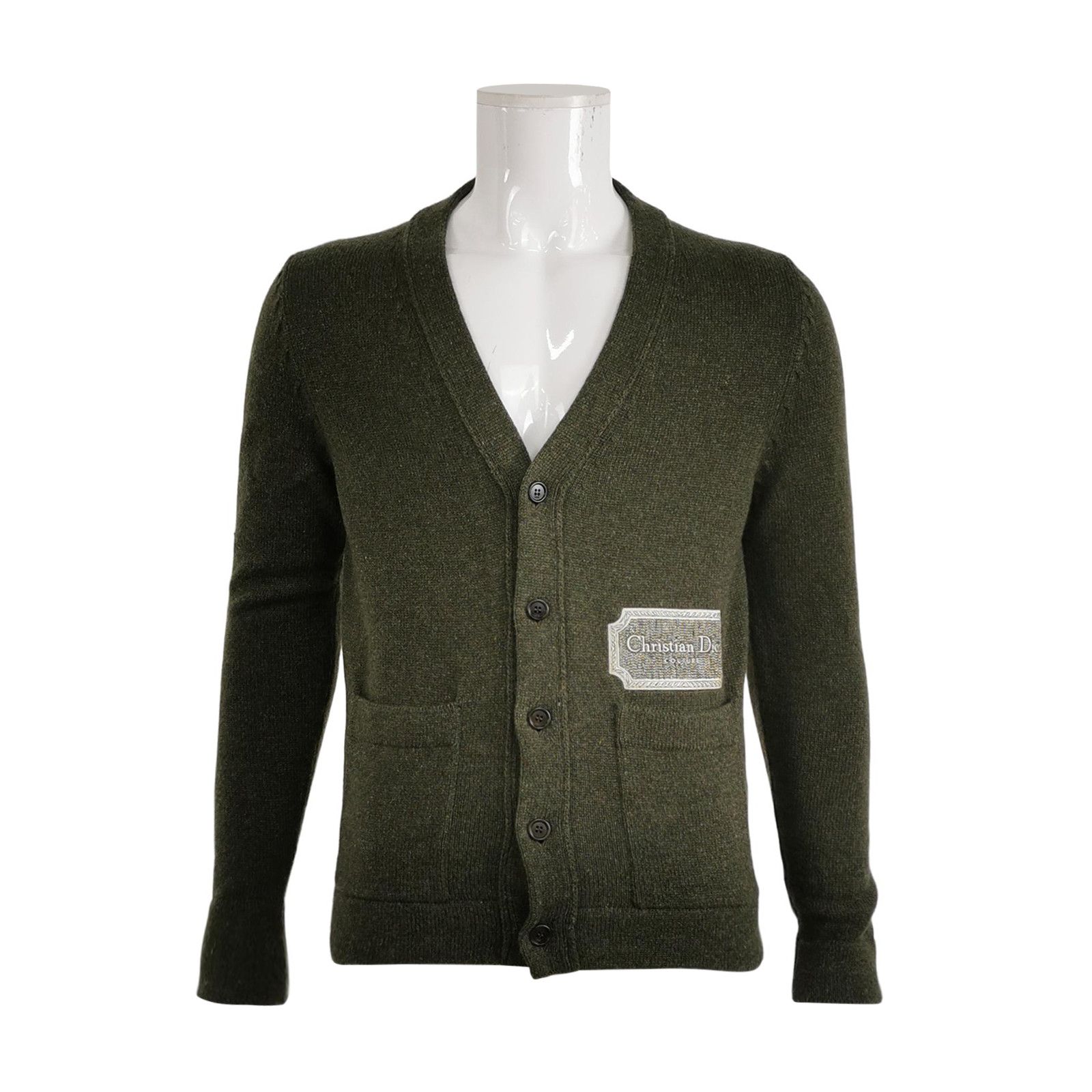 Dior Dior Couture Patch Cashmere Cardigan US S Size US S / EU 44-46 / 1 - 1 Thumbnail