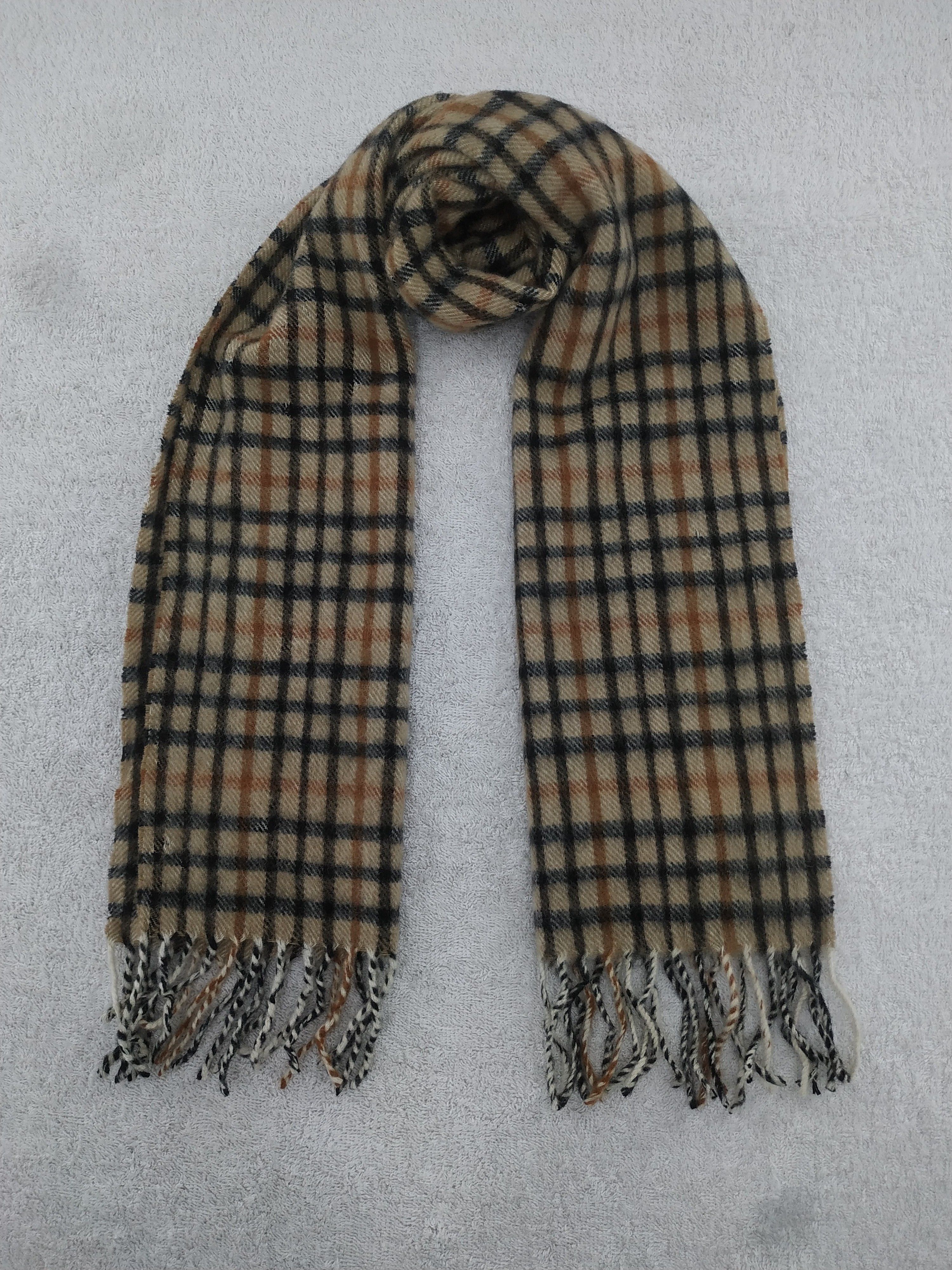 DAKS × Vintage Daks London Scarf / Muffler / Neckwear - WW876 Size ONE SIZE - 1 Thumbnail