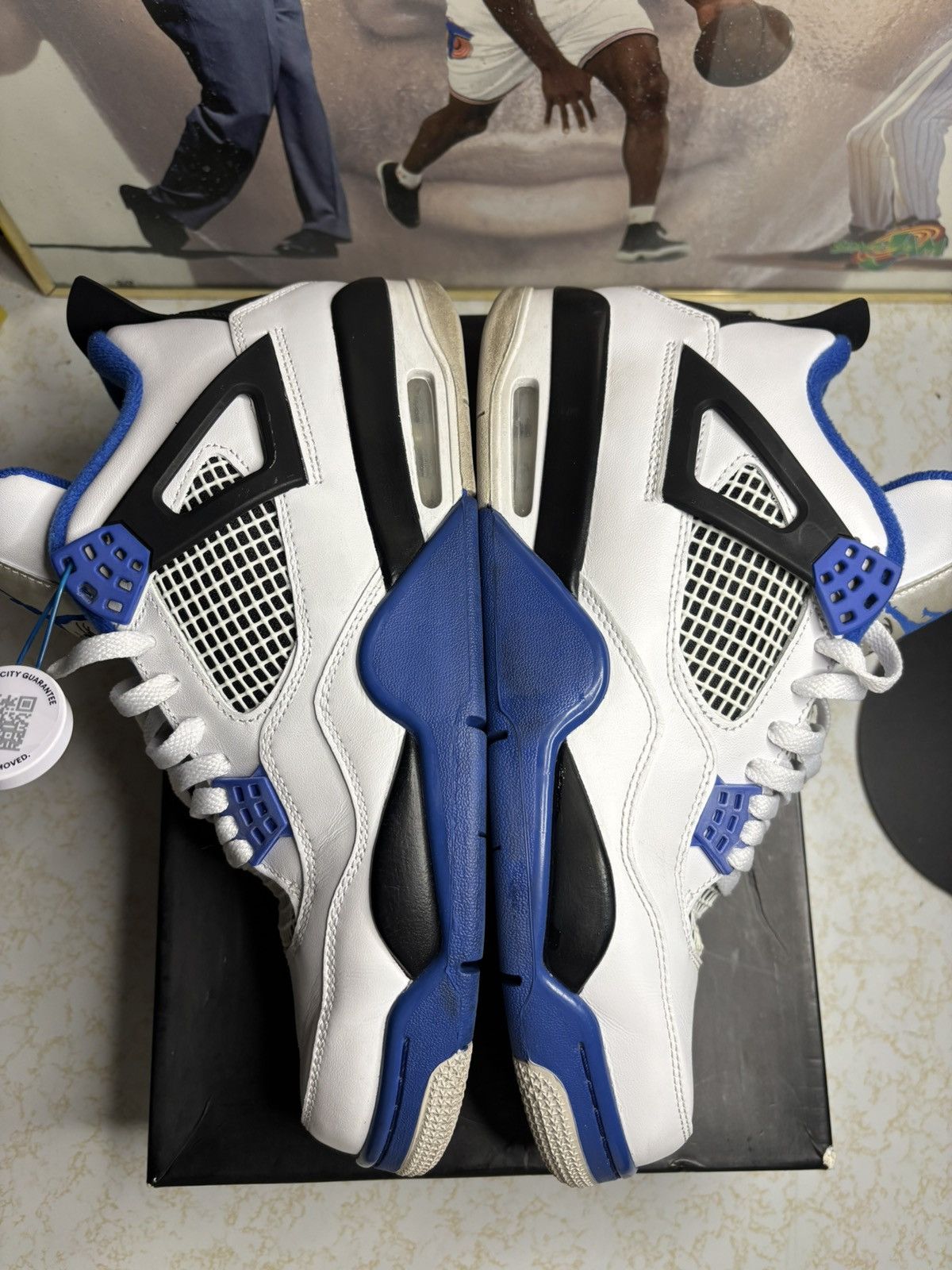 Jordan Brand Air Jordan 4 Retro Motorsports 2017 Size US 10.5 / EU 43-44 - 4 Thumbnail