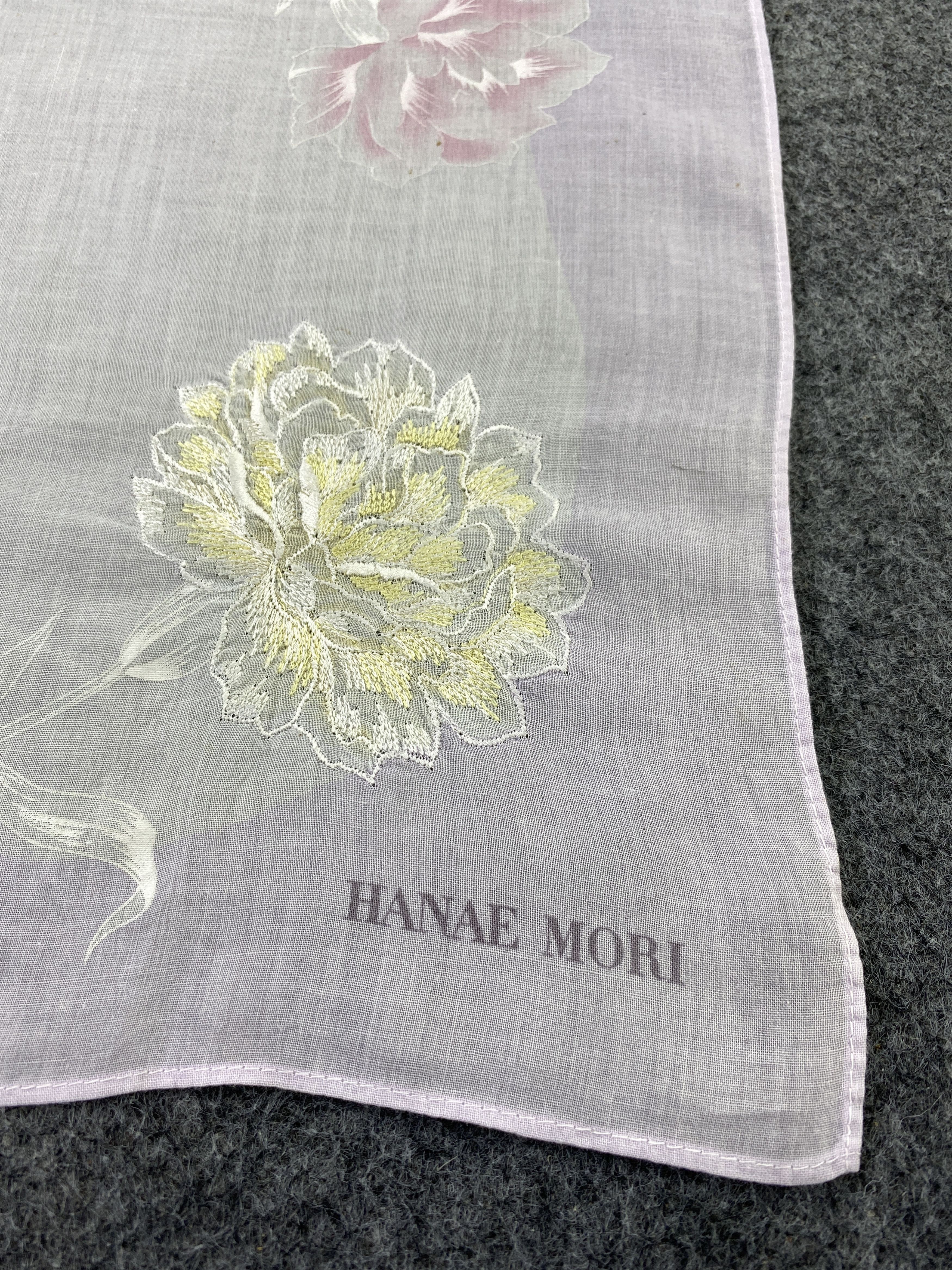 Hanae Mori Hanae Mori Handkerchief / Bandana / Neckerchief-B285 Size ONE SIZE - 5 Thumbnail