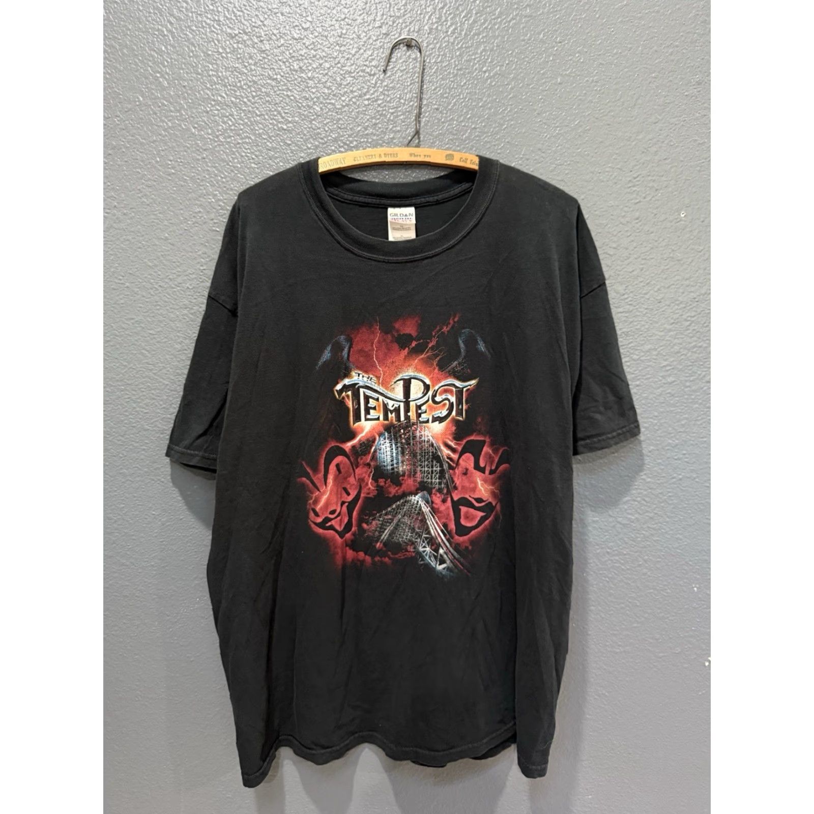 Gildan VINTAGE ICP Juggalo Tempest Album Black Band Tee Shirt XL Adult Mens Size US XL / EU 56 / 4 - 3 Thumbnail