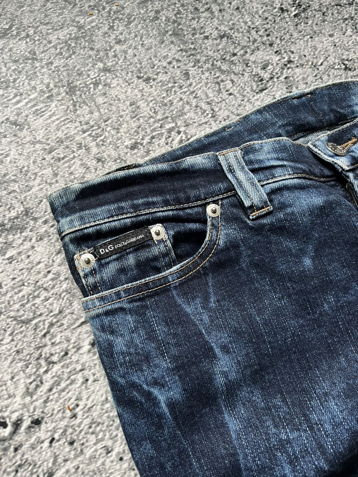 Dolce & Gabbana Dolce & Gabbana Washed Flared Denim Jeans Size US 28 / EU 44 - 5 Thumbnail