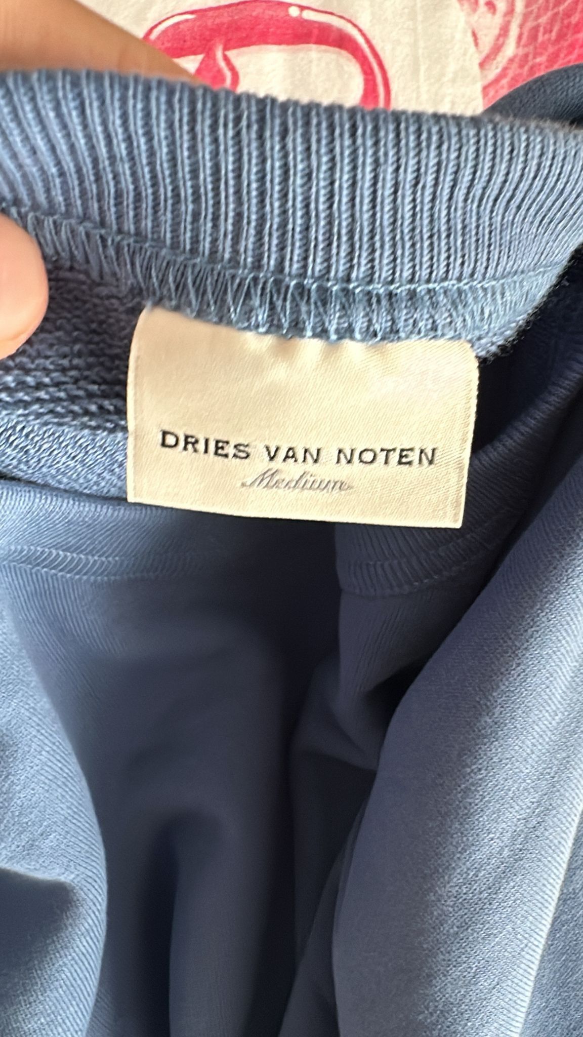 Dries Van Noten Dries Van Noten BlueSweatshirt Medium Size US M / EU 48-50 / 2 - 5 Thumbnail