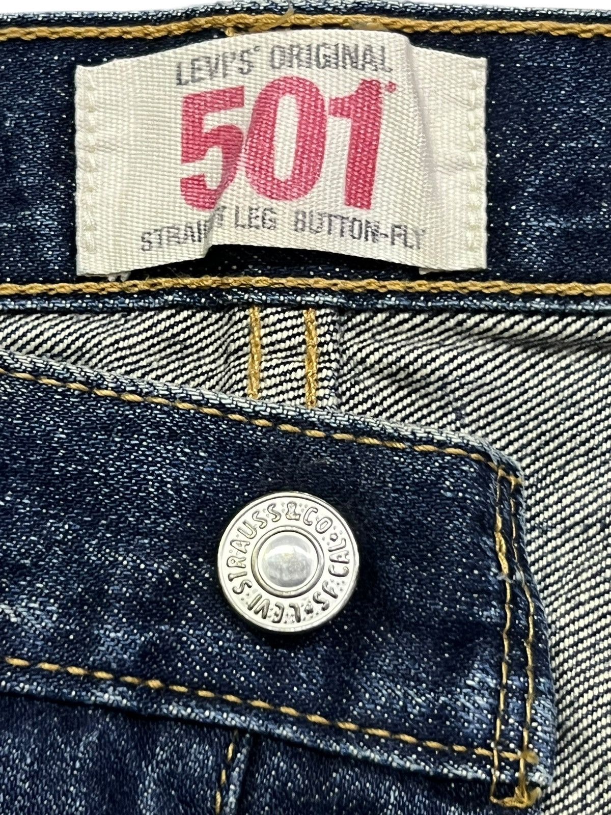 Levi's Vintage Levi’s Lot 501 Original Button Jeans - Japan Market Size US 35 - 10 Thumbnail