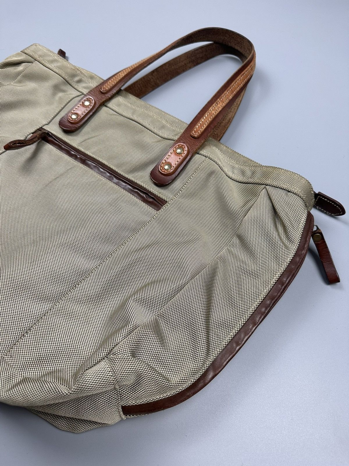 Leather × MasterPiece Vintage Masterpiece Chef Doeuvre Leather Tote Bag Size ONE SIZE - 4 Thumbnail