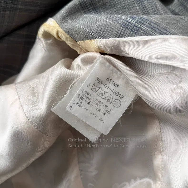 Vivienne Westwood Vivienne Westwood Vintage Gray Plaid Heart Neckline Blazer Size S / US 4 / IT 40 - 7 Thumbnail