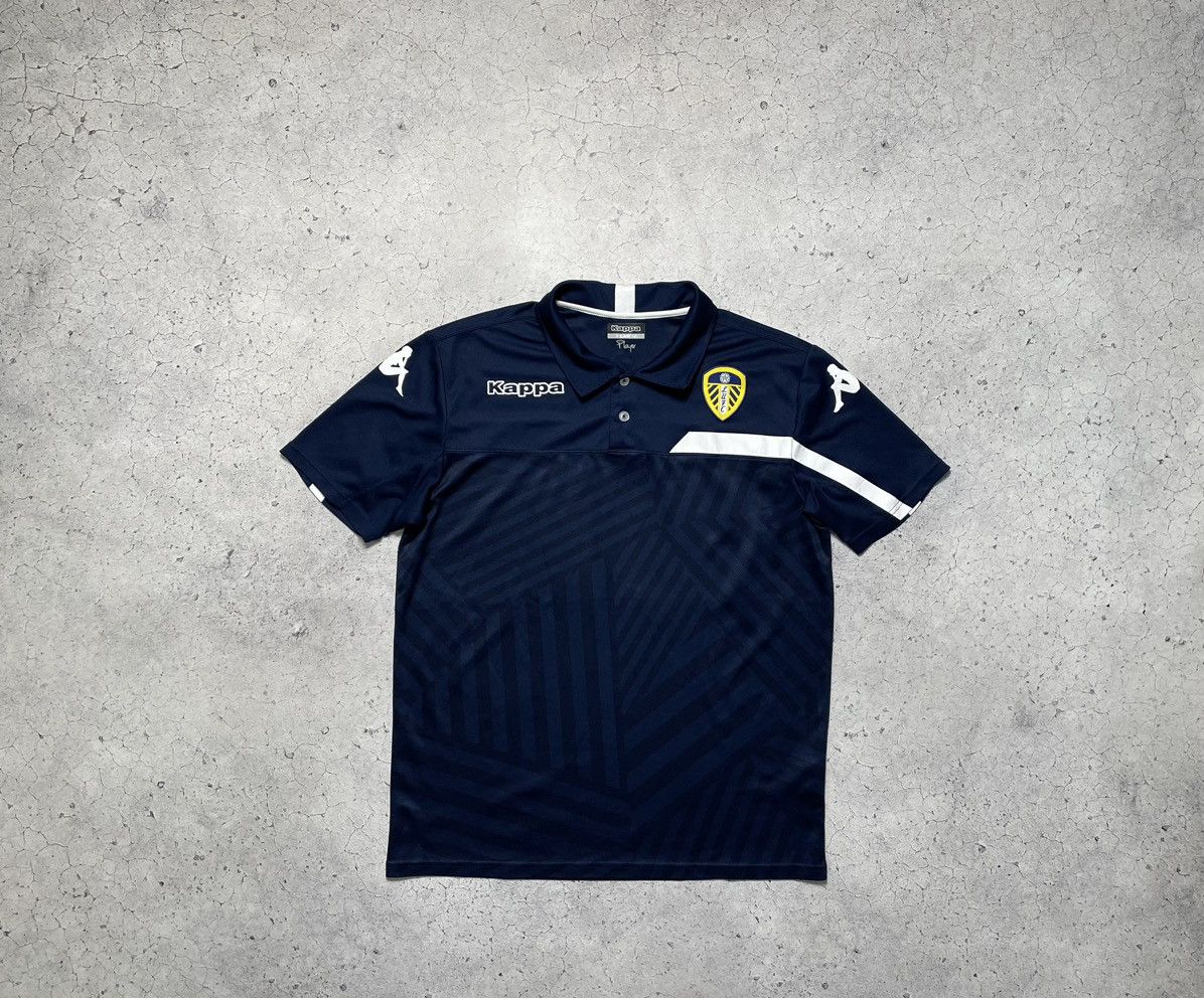 Kappa × Vintage Vintage Kappa FC Leeds United Football Polo Shirt Y2K Size US XL / EU 56 / 4 - 1 Thumbnail