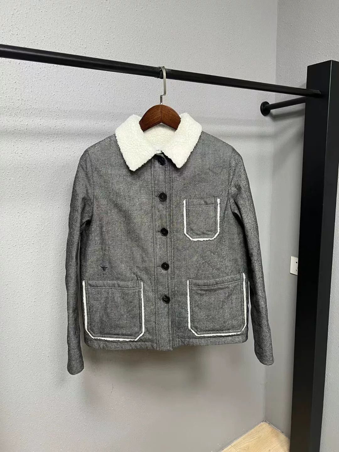 Dior dior shearling lined outerwear jacket Size US M / EU 48-50 / 2 - 1 Thumbnail