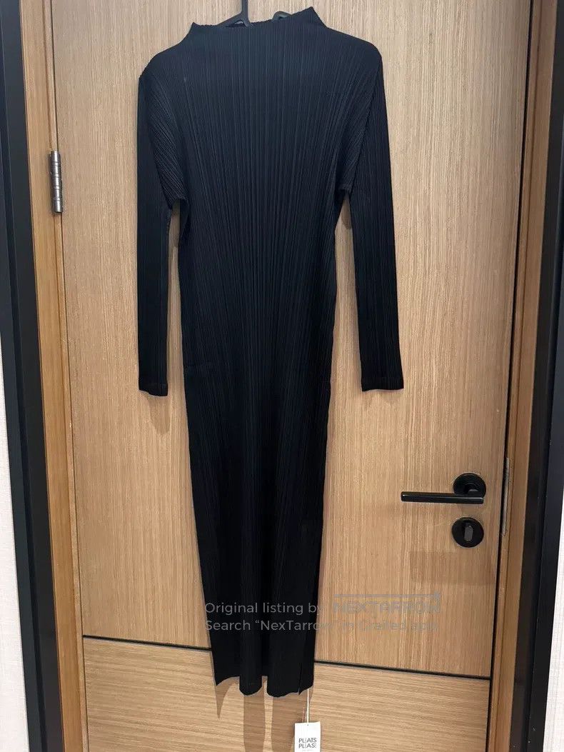 Issey Miyake Issey Miyake Black Dress Size L / US 10 / IT 46 - 1 Thumbnail