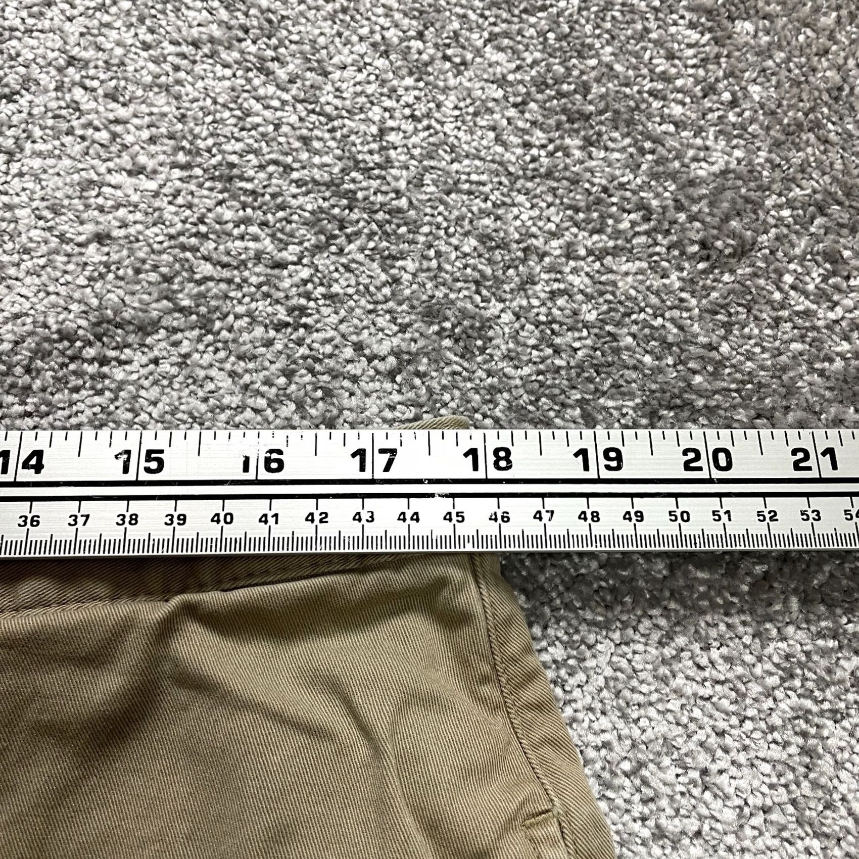 Vintage Woolrich John Rich and Bros Chino Shorts Womens 18 Brown Beige Cotton Casual 8" Vintage N/A Size 25" / US 0 / IT 36 - 6 Thumbnail