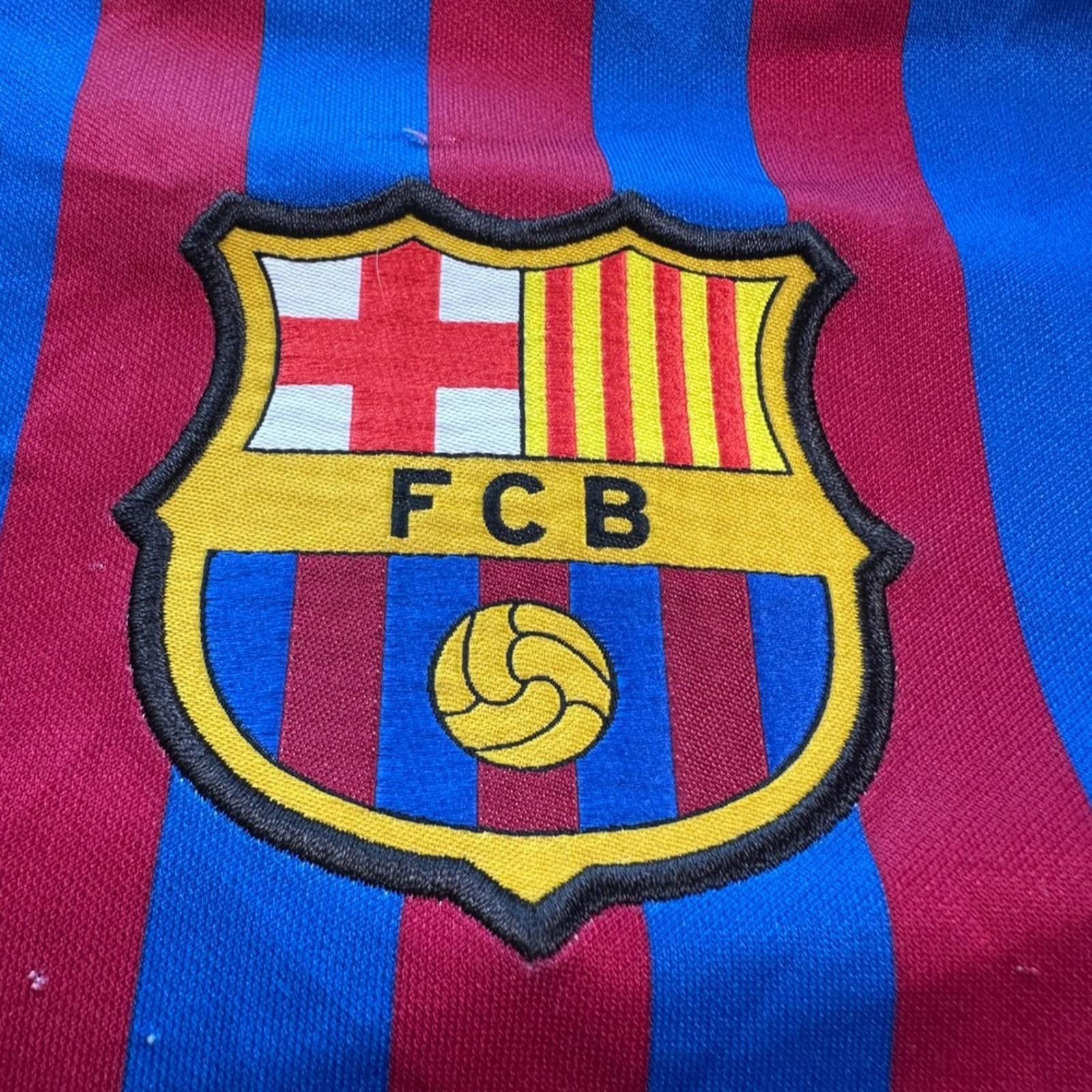 Nike Nike FC Barcelona 2021-2022 Home Jersey Mens M Rakuten Shirt Size US M / EU 48-50 / 2 - 9 Thumbnail