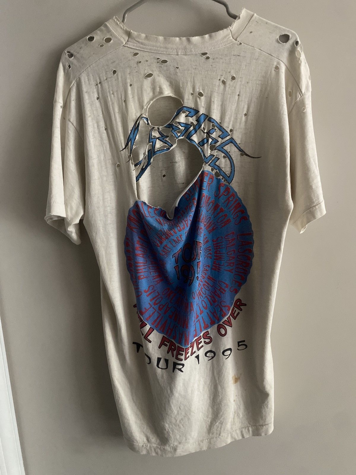 Vintage Eagle 1995 tour T-shirt Size US XL / EU 56 / 4 - 2 Thumbnail