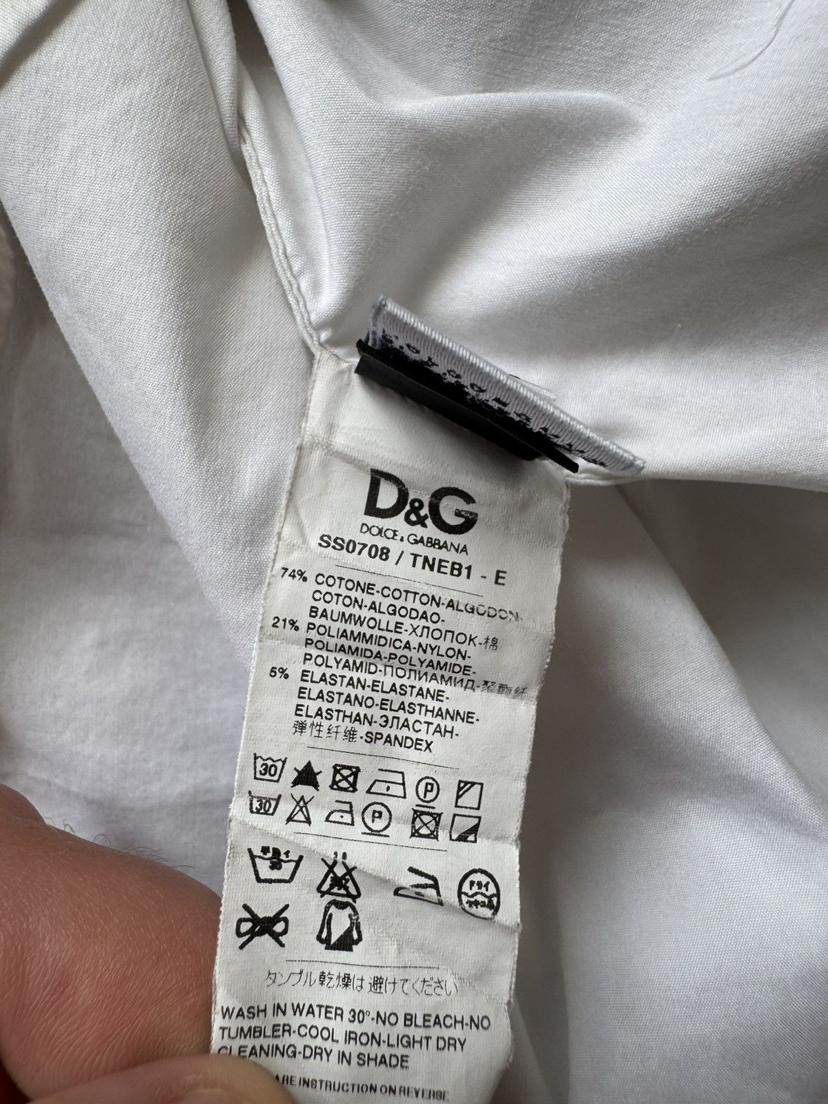 Dolce & Gabbana Vintage Dolce&Gabbana Blouse Shirt Size M / US 6-8 / IT 42-44 - 8 Thumbnail