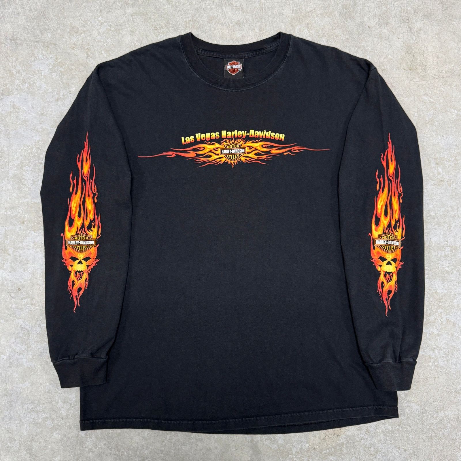 Harley Davidson 2002 Harley Davidson Las Vegas Longsleeve Size US XL / EU 56 / 4 - 1 Thumbnail