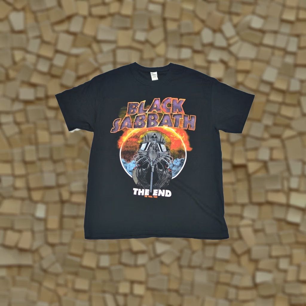 Gildan Gildan Black Sabbath The End The Final South America Tour Rock T-Shirt L Mens Black Sabbath The End Rock T-Shirt Size L Size US L / EU 52-54 / 3 - 1 Thumbnail