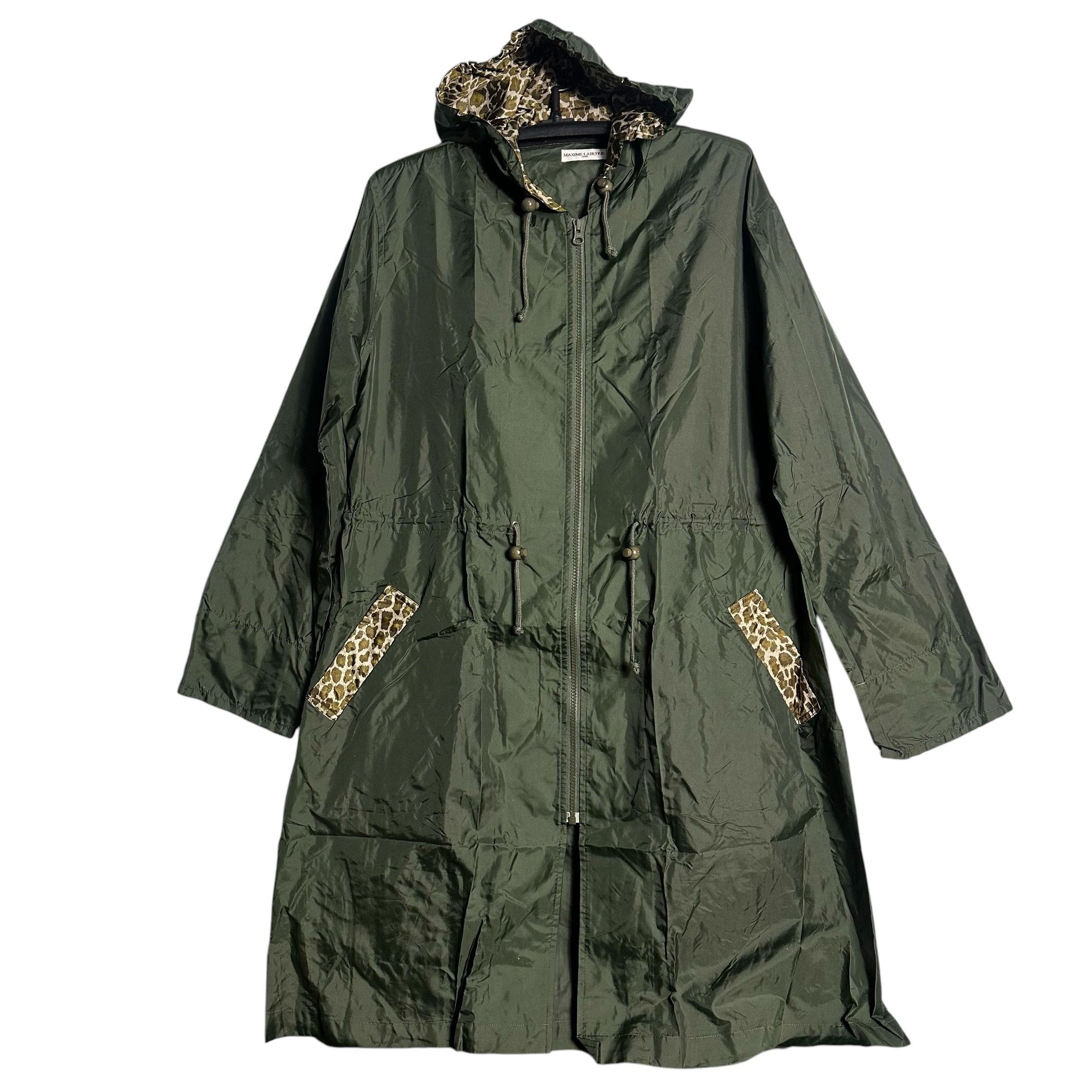 Designer 🔥RARE🔥Vintage Maxime Labeyrie Paris Leaopard Parka Jacket Size US L / EU 52-54 / 3 - 1 Thumbnail