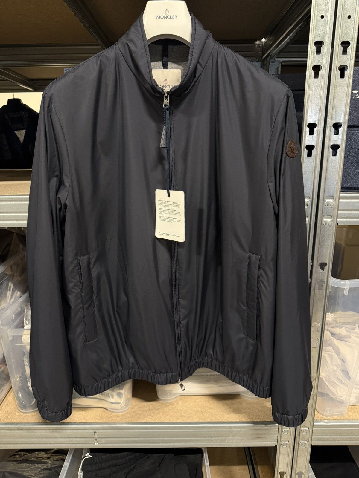 Moncler Moncler Nylon Windbreaker Jacket NEW 1400$ Size US XXL / EU 58 / 5 - 1 Thumbnail