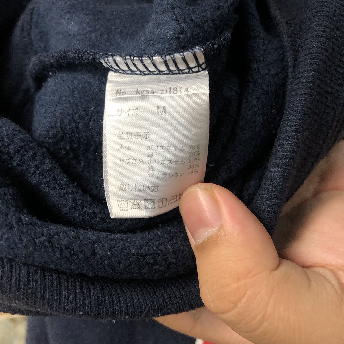Kangol × Vintage Kangol 5 Zip Five Dark Blue Hoodie sweatshirt #A2026 Size US M / EU 48-50 / 2 - 11 Thumbnail