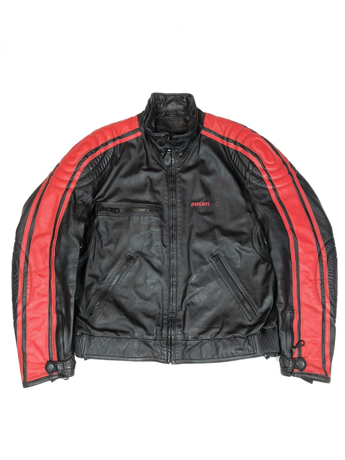 Ducati × Ferrari × Honda Ducati Dainese Motorcycle Moto leather jacket Racing Size US L / EU 52-54 / 3 - 5 Thumbnail