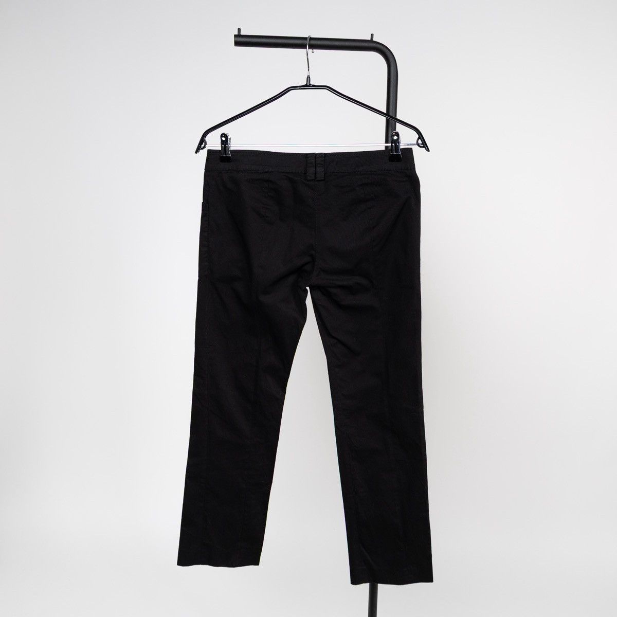 Patrizia Pepe Patrizia Pepe Womens Black Trousers Elegant Stretch Pants Size 28" / US 6 / IT 42 - 2 Thumbnail