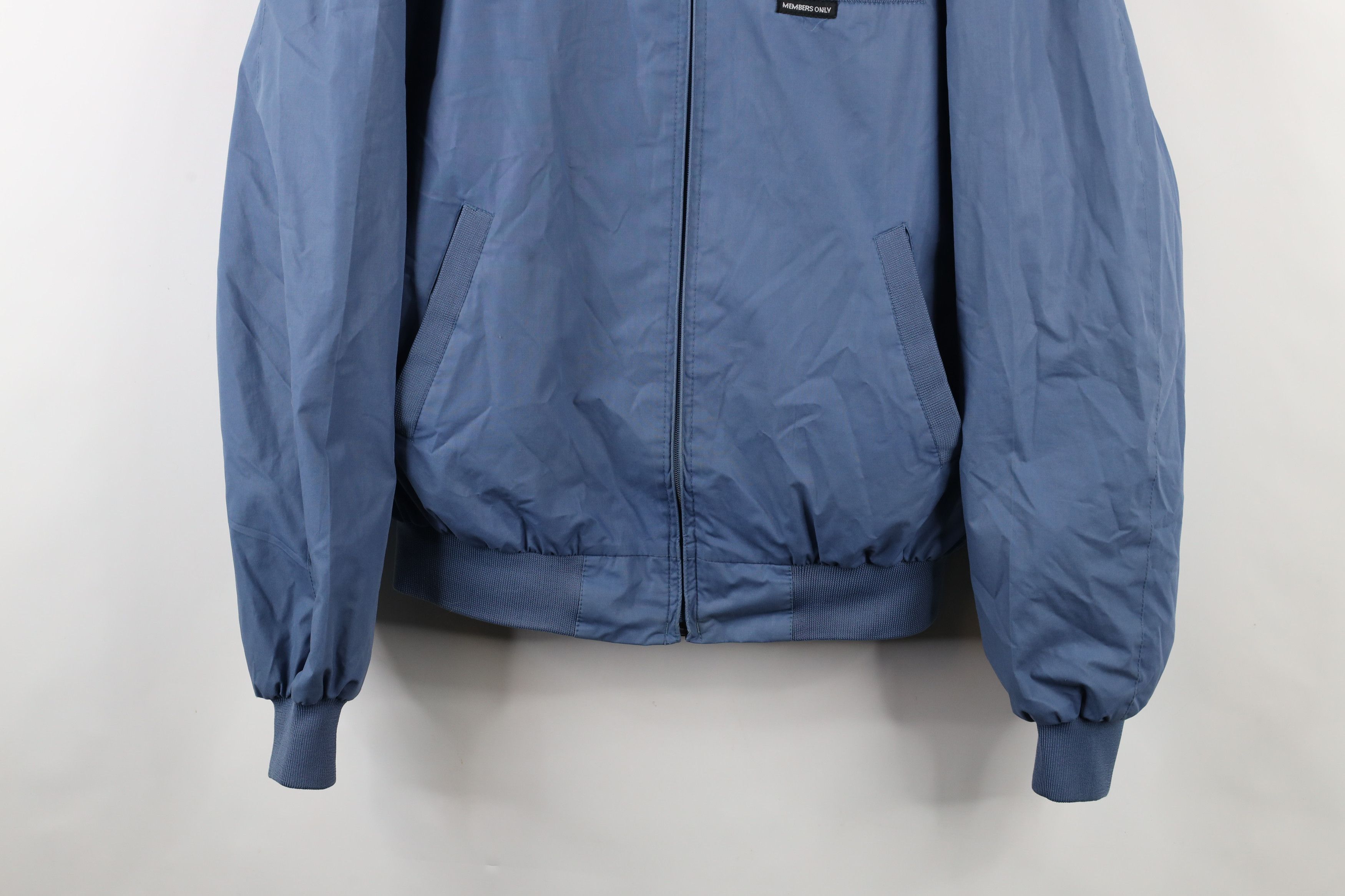 Vintage Vintage 80s 90s Members Only Cafe Racer Bomber Jacket Blue Size US XL / EU 56 / 4 - 3 Thumbnail