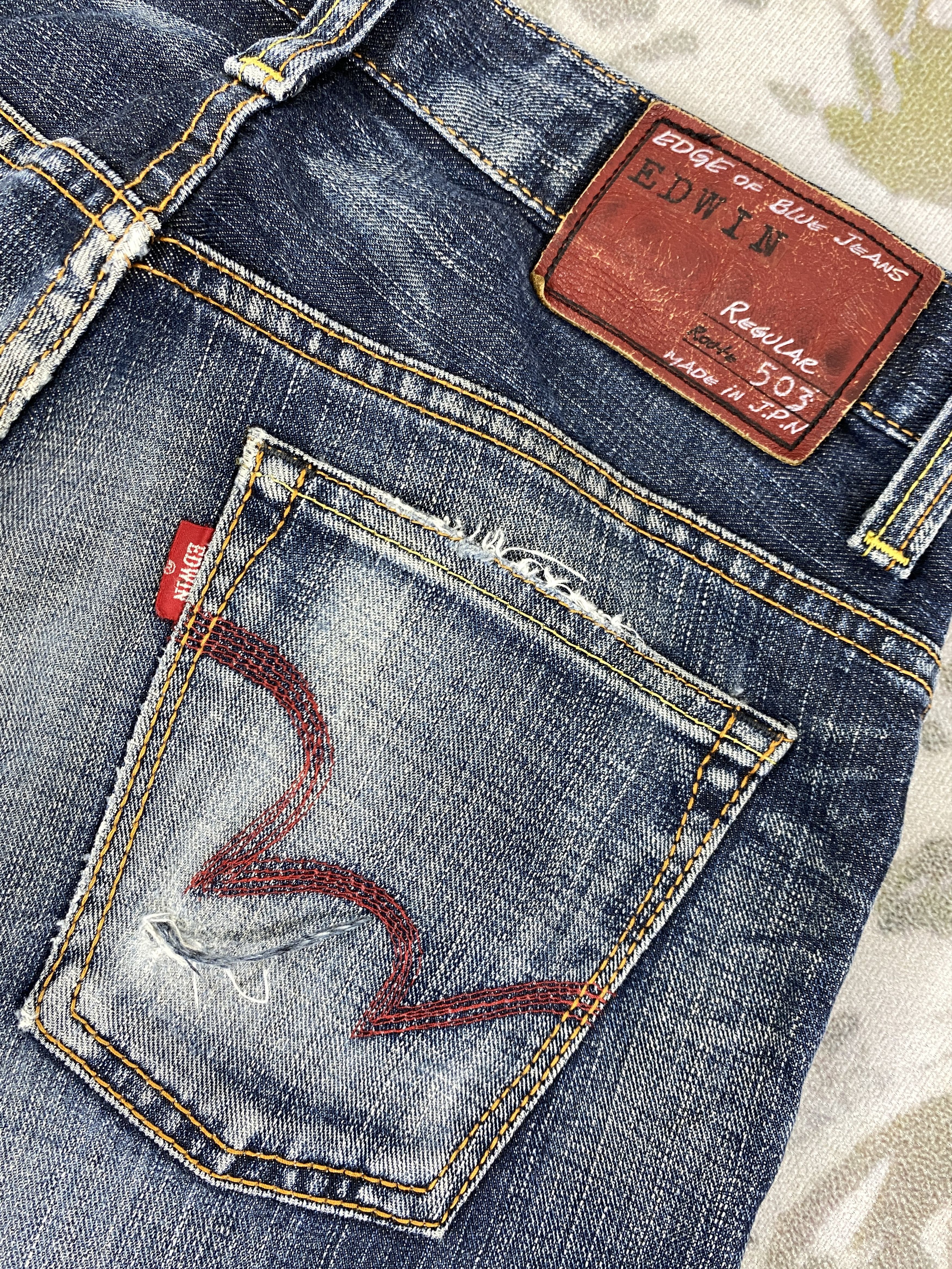 Hysteric Glamour Vintage edwin 503 hysteric style Jeans 31x28.5 - JN3013 Size US 31 - 10 Thumbnail