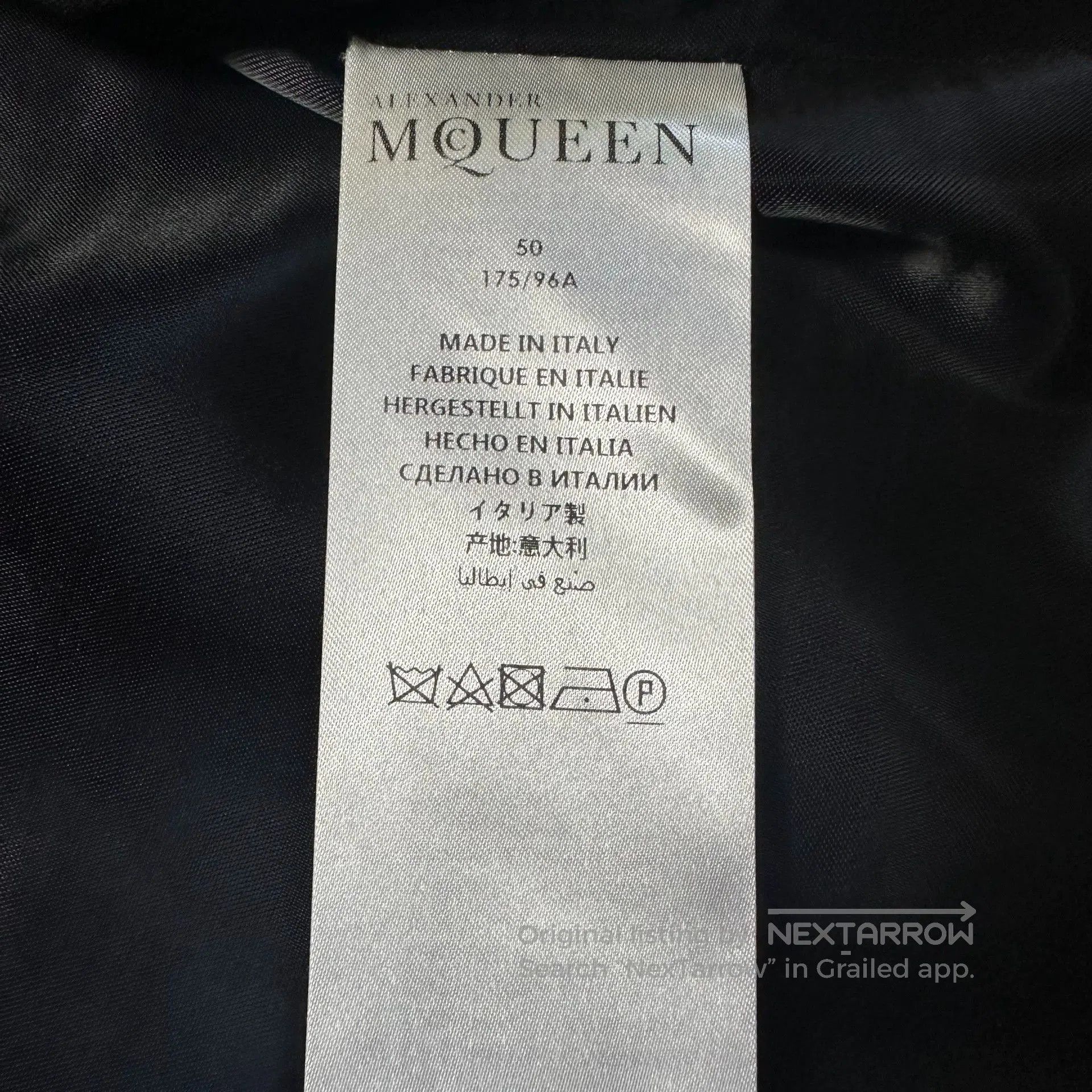 Alexander McQueen alexander mcqueen embroidered wool long coat. Size US L / EU 52-54 / 3 - 9 Thumbnail