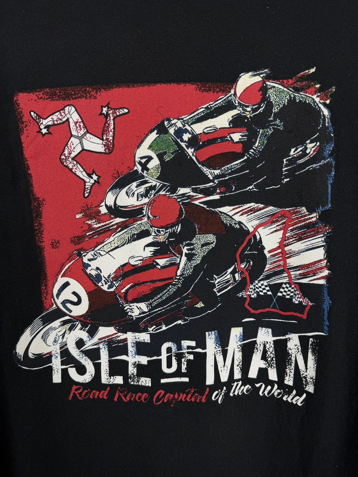 Vintage Vintage Isle Of Man Racing Tee Yamaha MOTO F1 Size L Size US L / EU 52-54 / 3 - 6 Thumbnail
