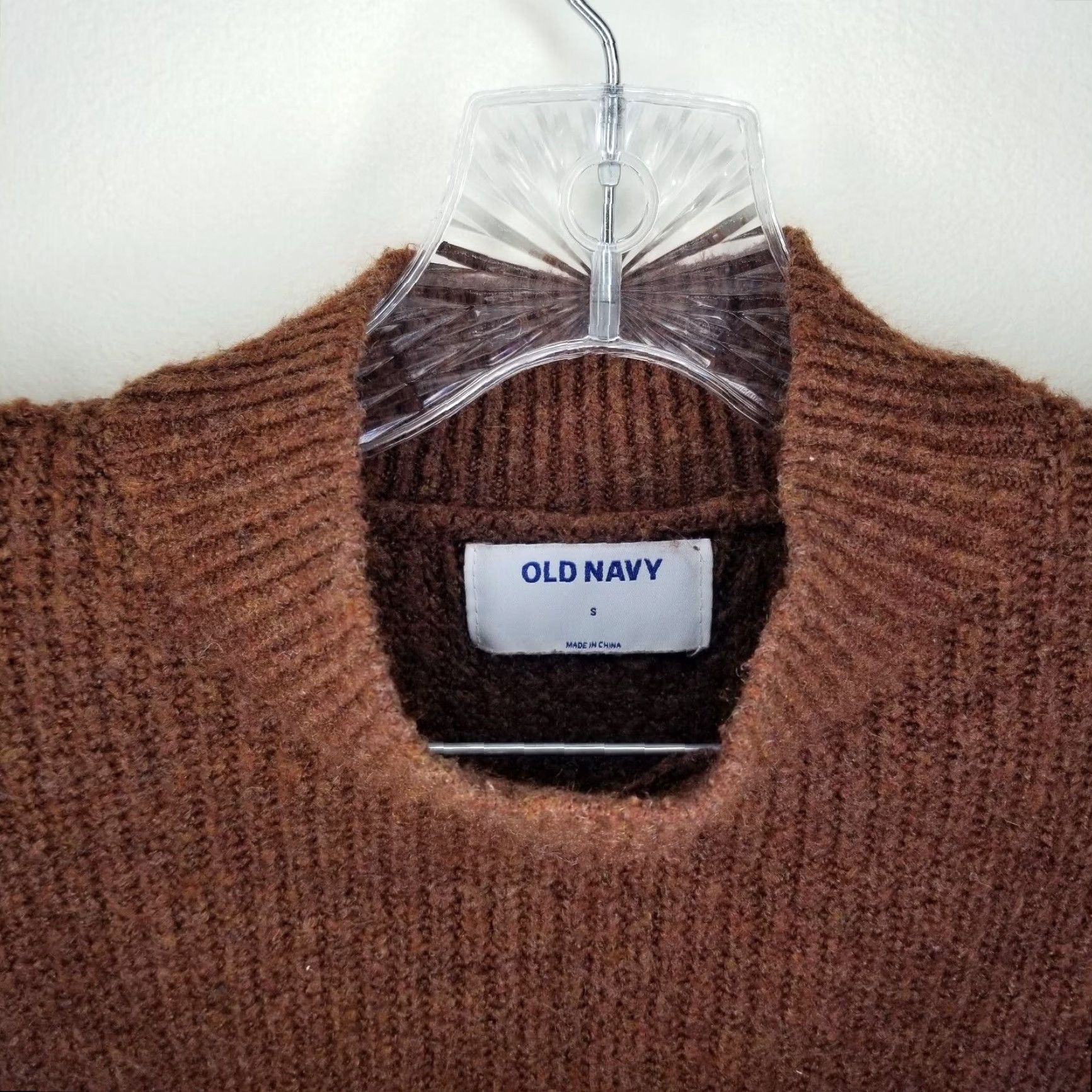 Old Navy Brown Old Navy Long Sleeve Pullover Sweater Womens Small Size S / US 4 / IT 40 - 4 Thumbnail