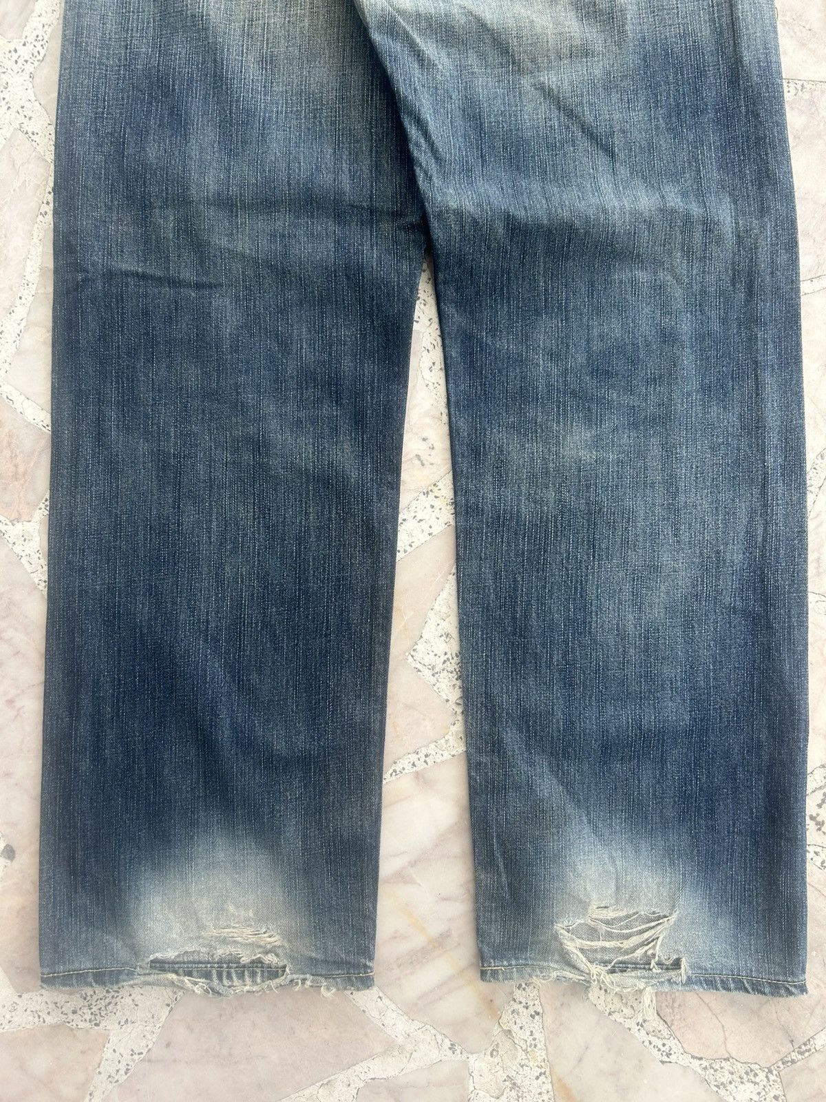 Levi's Levis 503 Vintage Japan Ripped Jeans Size US 36 / EU 52 - 11 Thumbnail