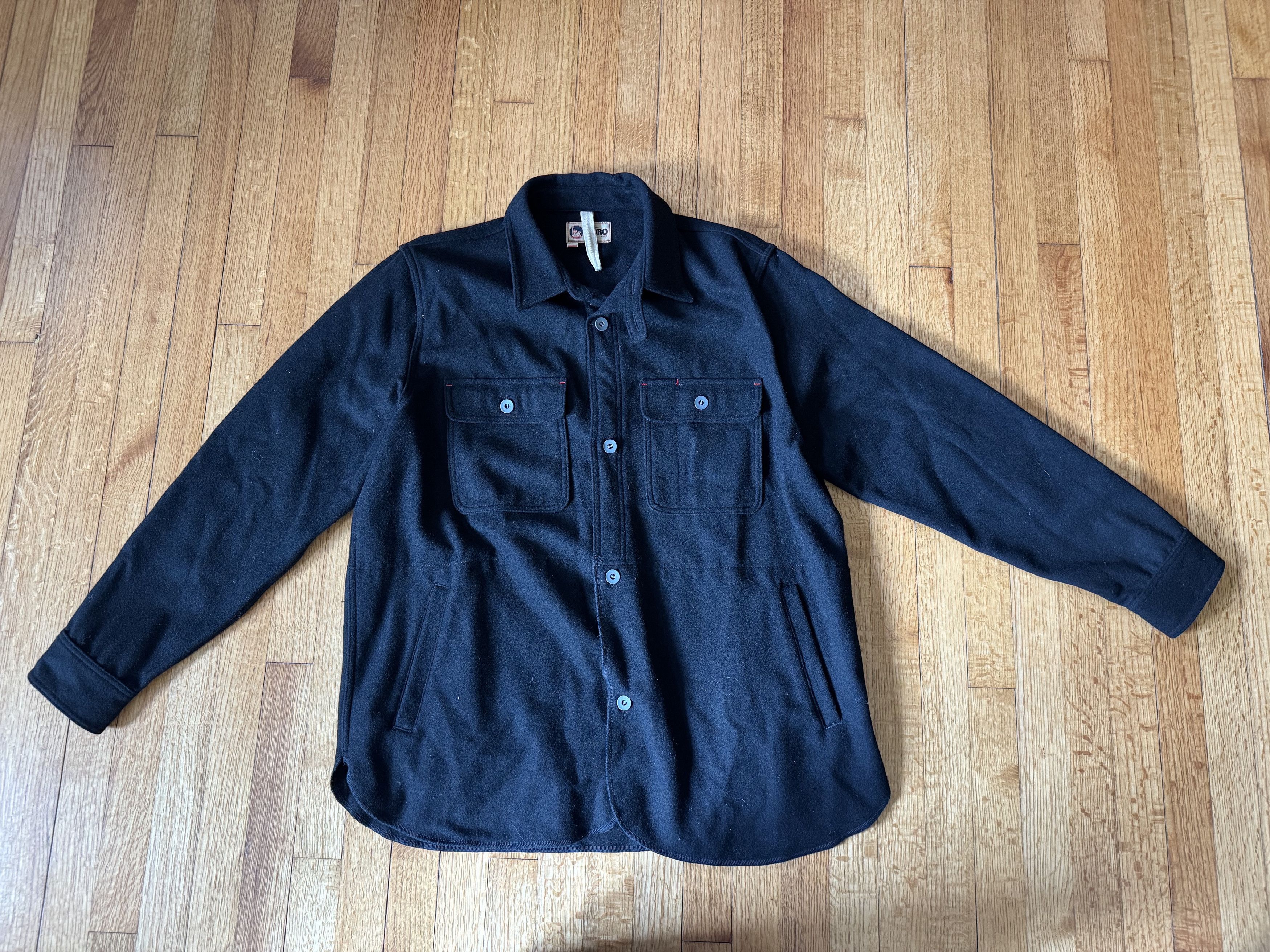 Nigel Cabourn Nigel Cabourn Lybro Wool Jacket Size US XL / EU 56 / 4 - 1 Thumbnail