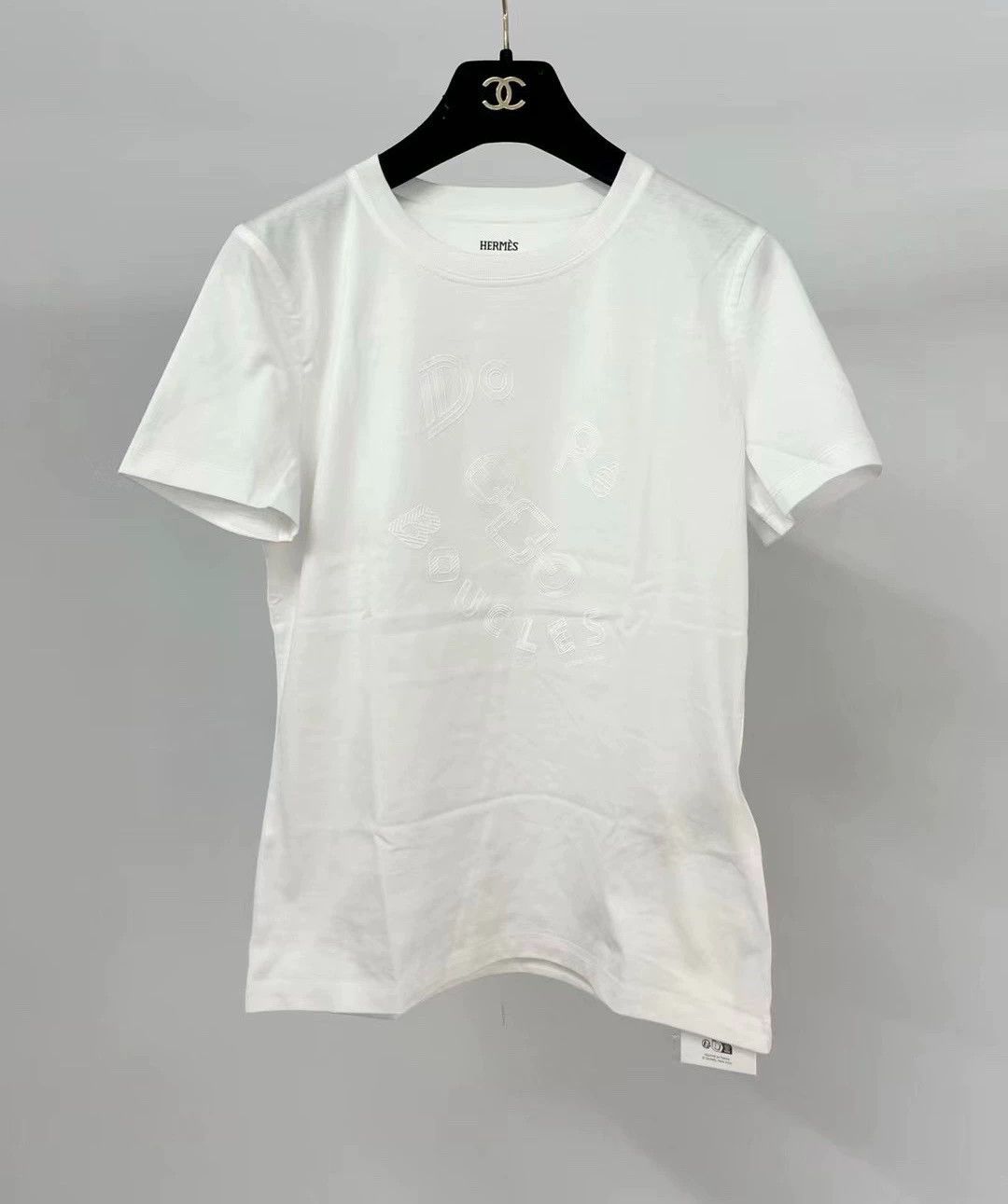 Hermes Hermes 2023 White Short Sleeve T-shirt - dmc Size US S / EU 44-46 / 1 - 1 Thumbnail