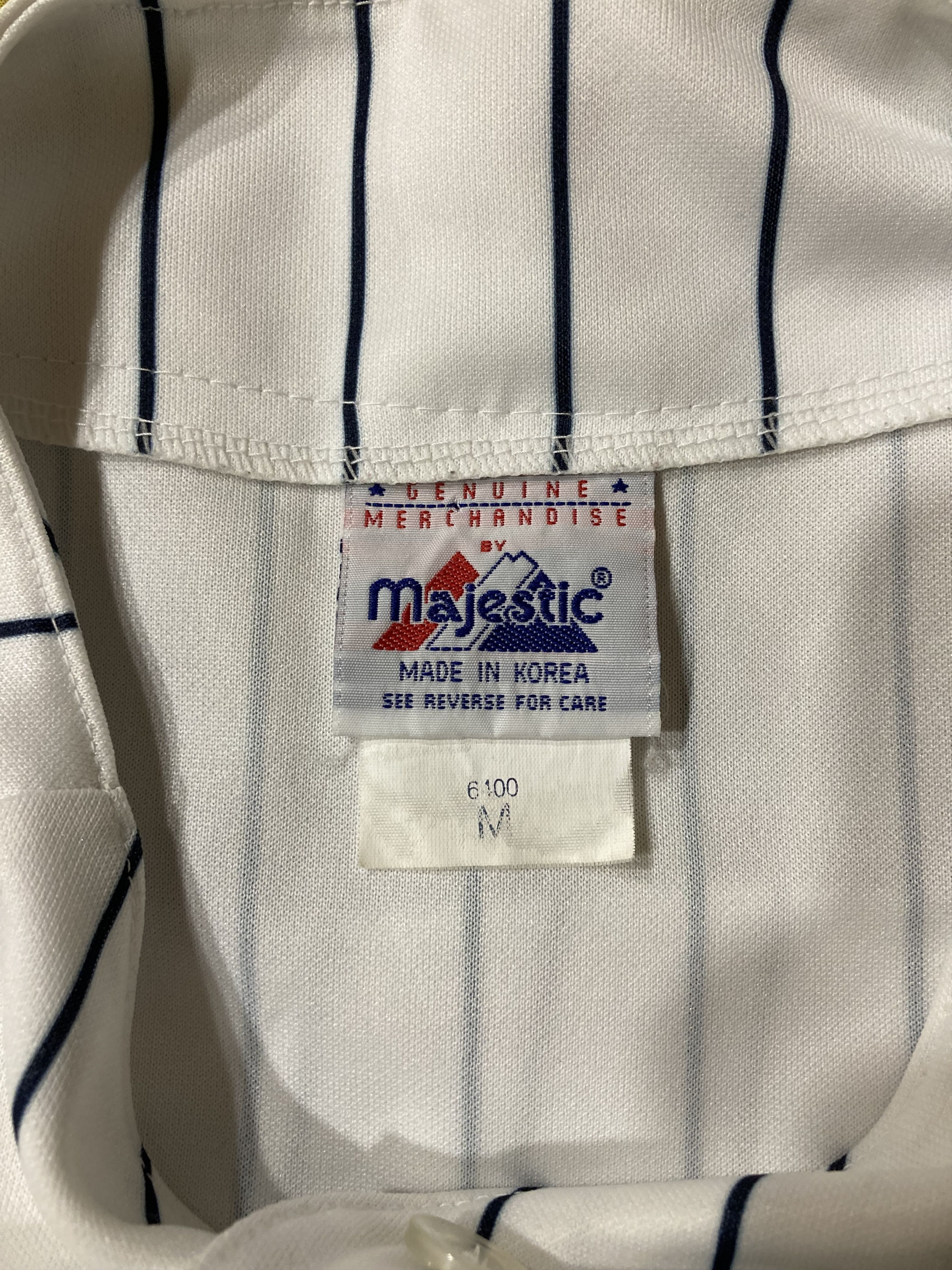 MLB Vintage New York Yankees MLB Majestic Pinstripe Jersey Size US M / EU 48-50 / 2 - 3 Thumbnail